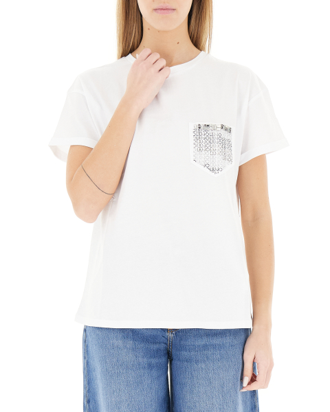 T-shirt misto viscosa