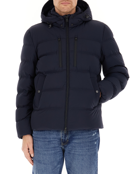 Piumino matt stretch puffer