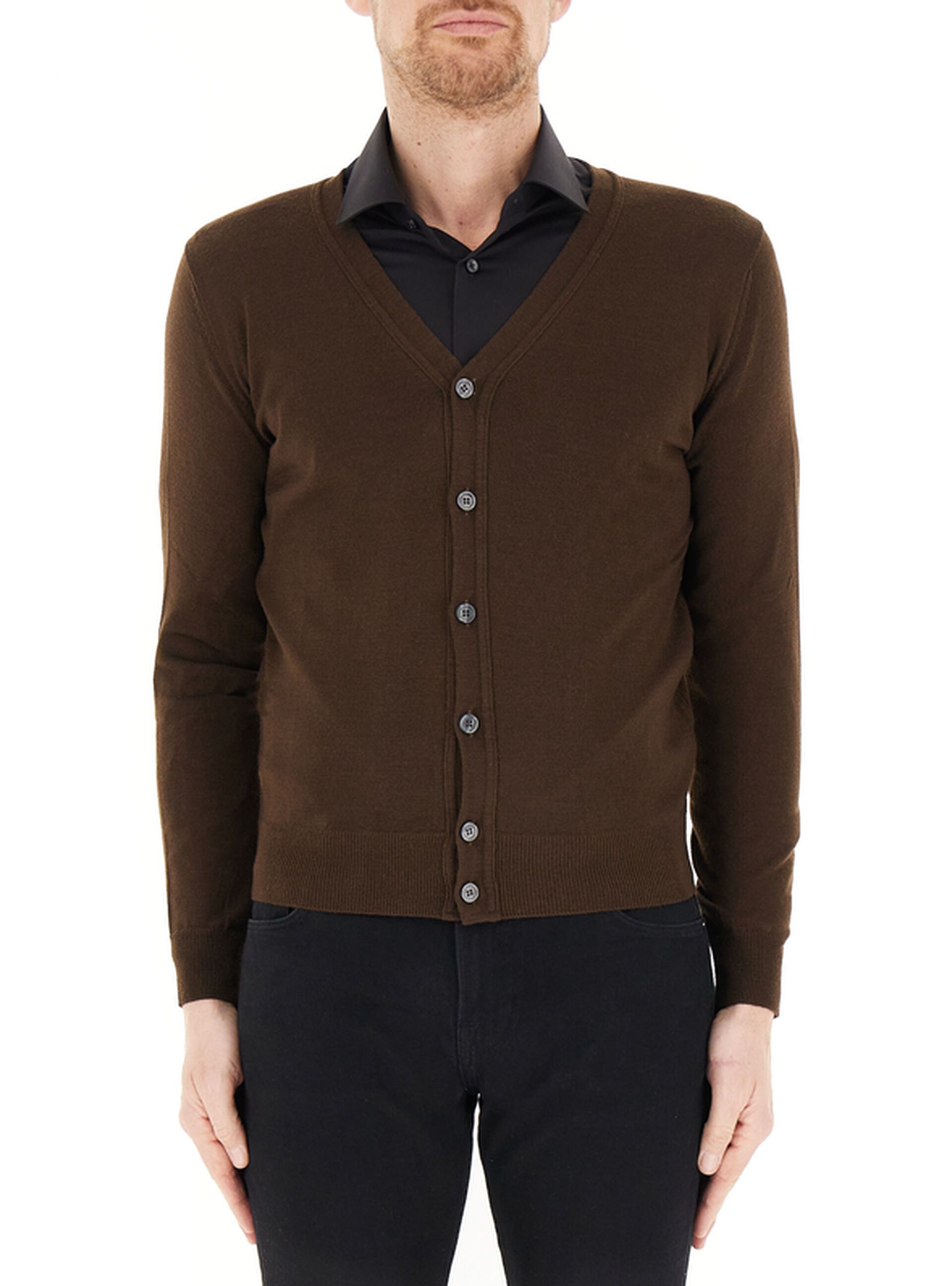 Cardigan scollo V
