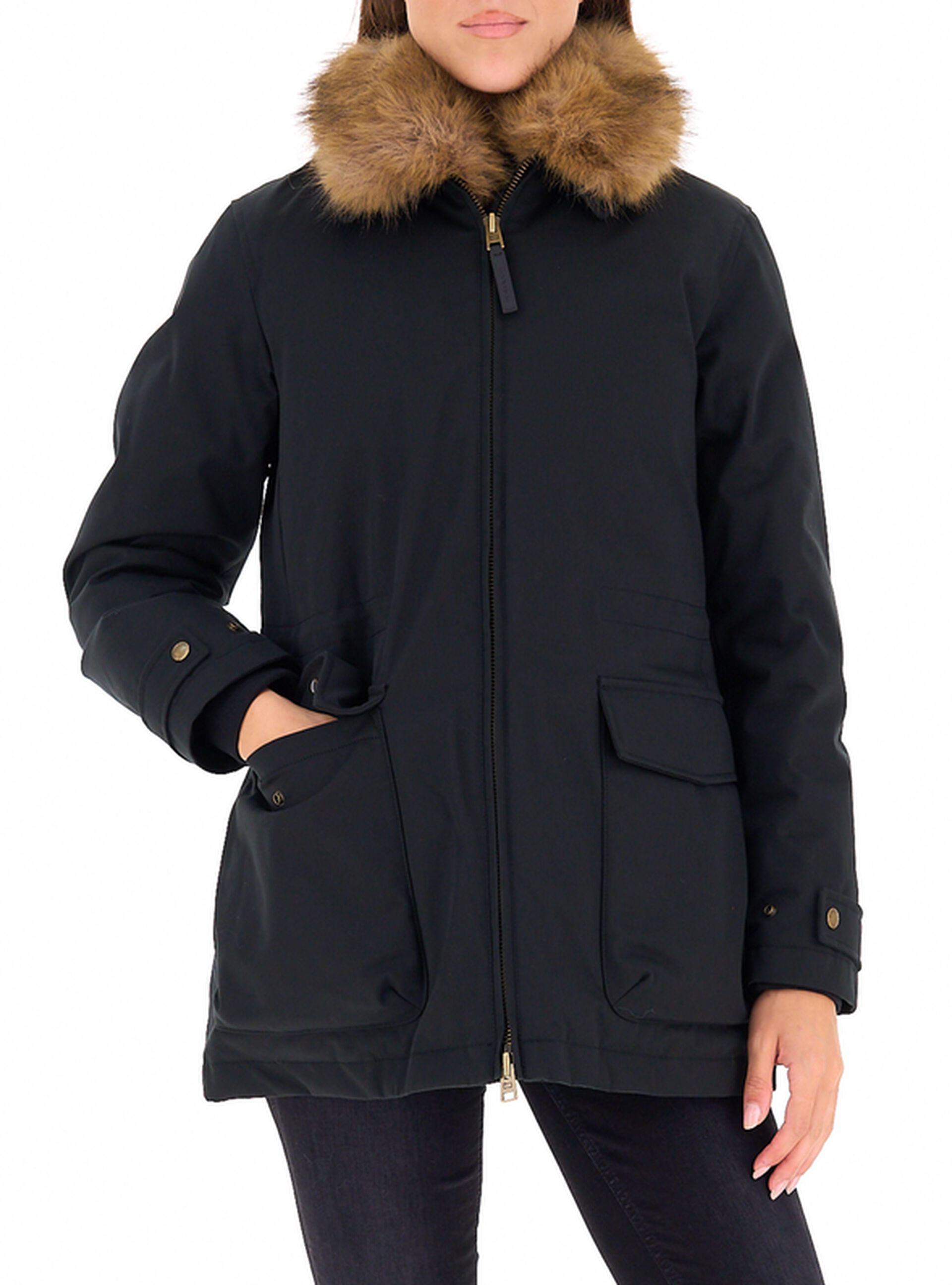Parka Best Cotton Faux Fur Field
