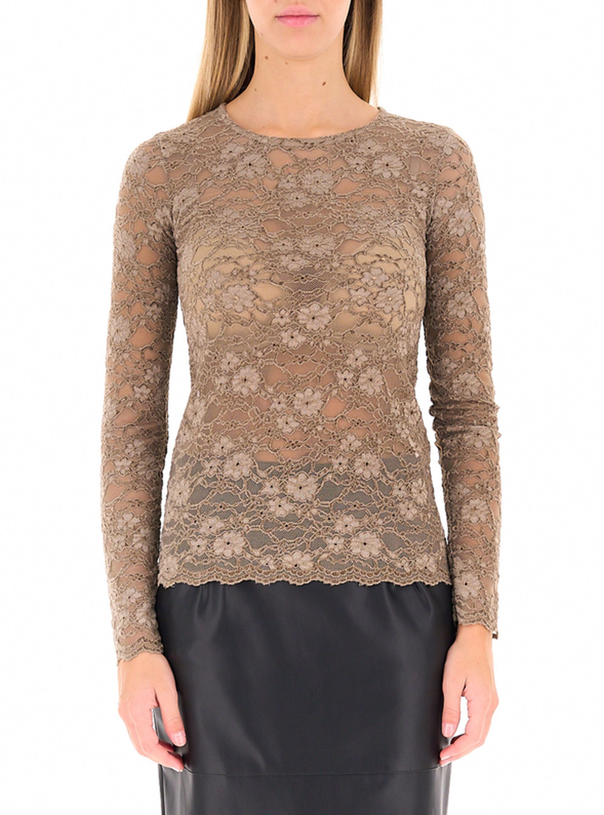 Blusa in pizzo