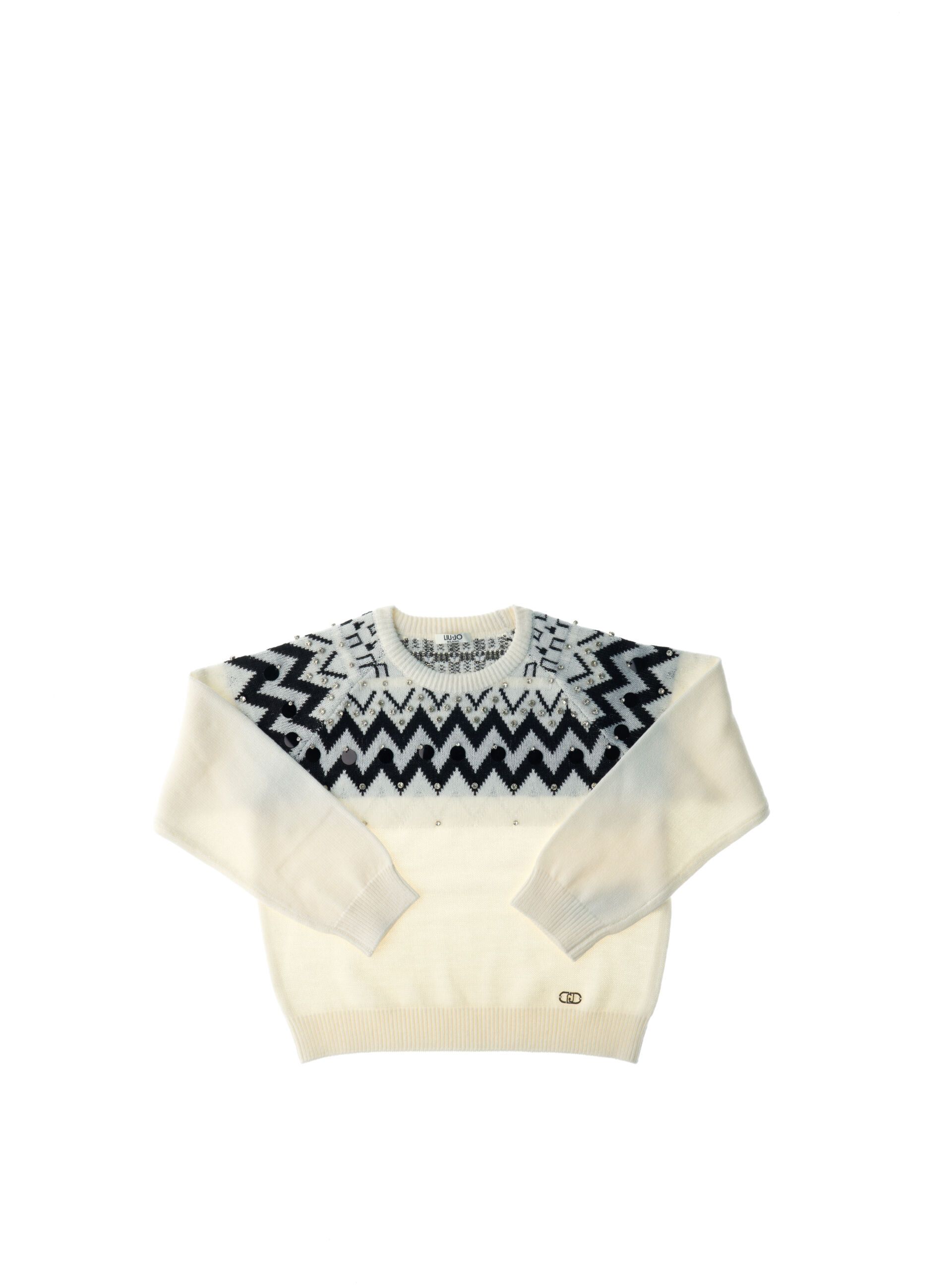 Maglione misto lana