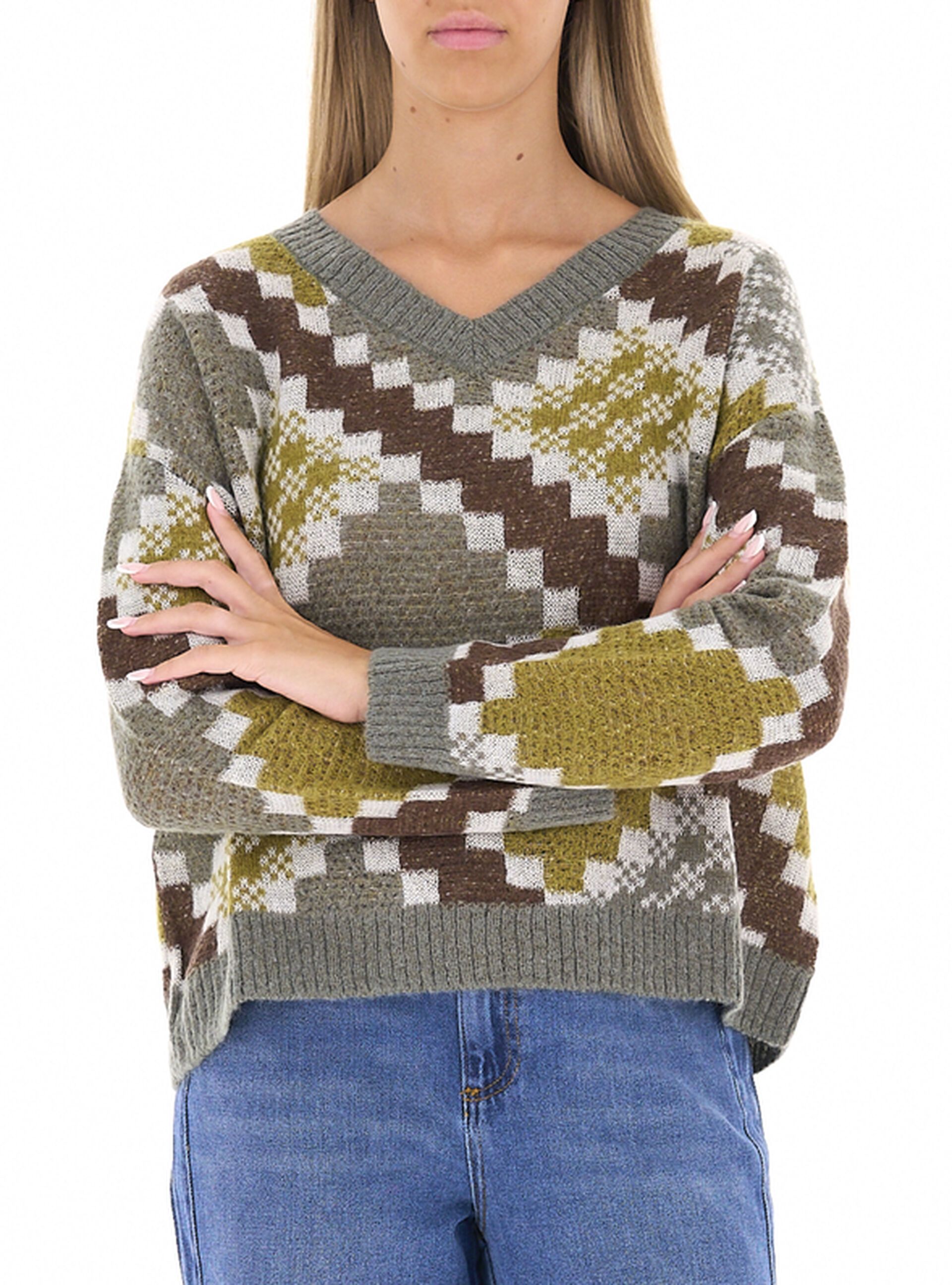 Maglione misto mohair