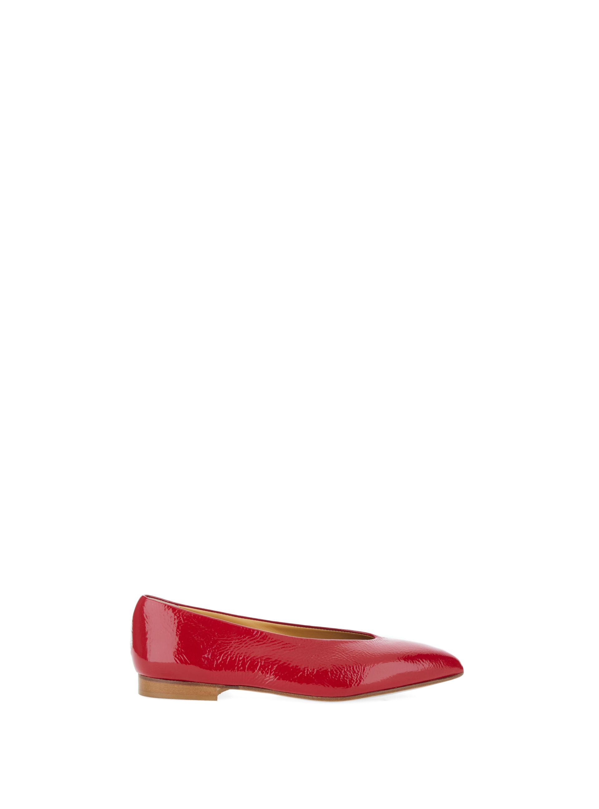 Ballerine in pelle