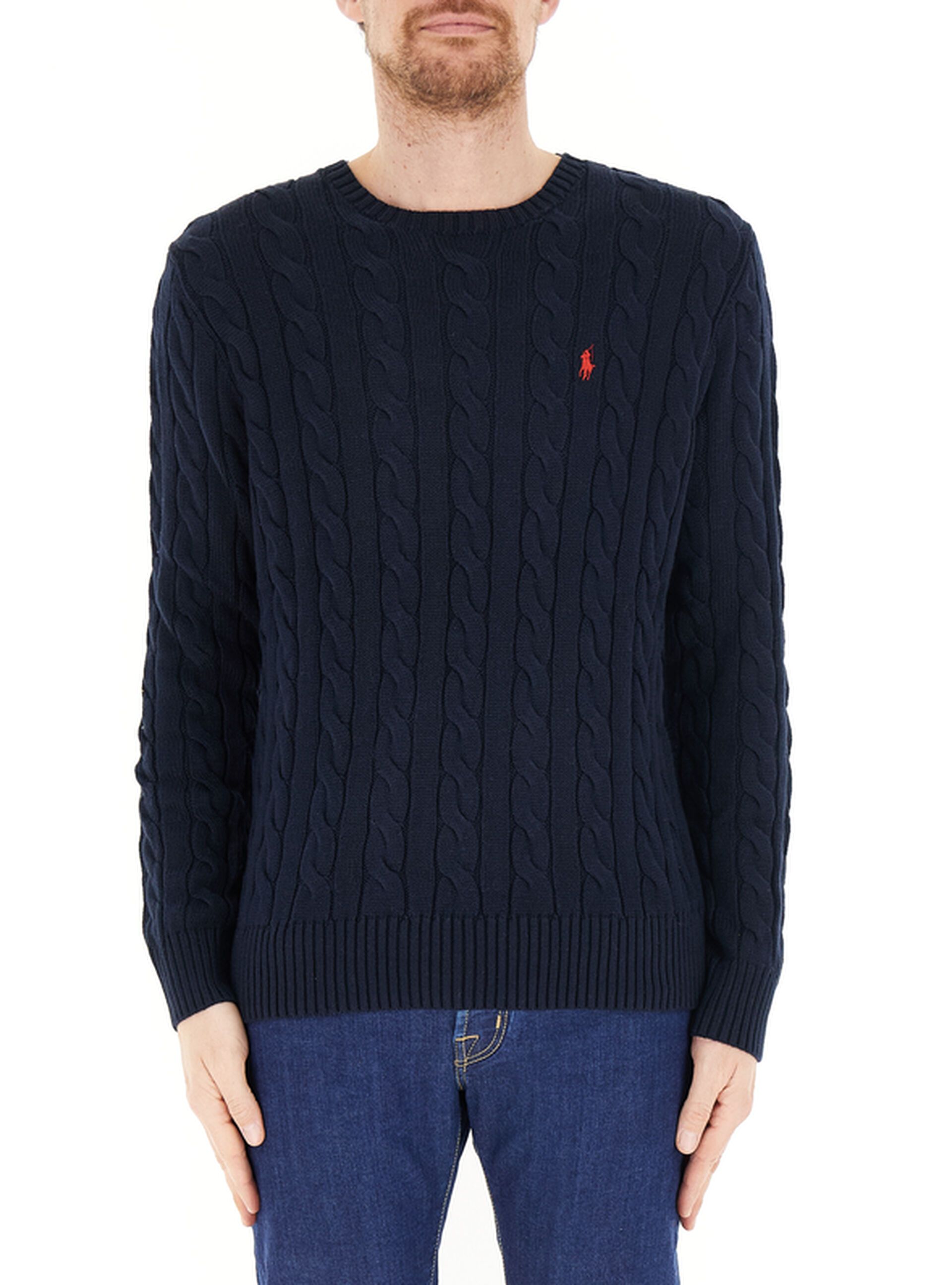 Maglione a trecce