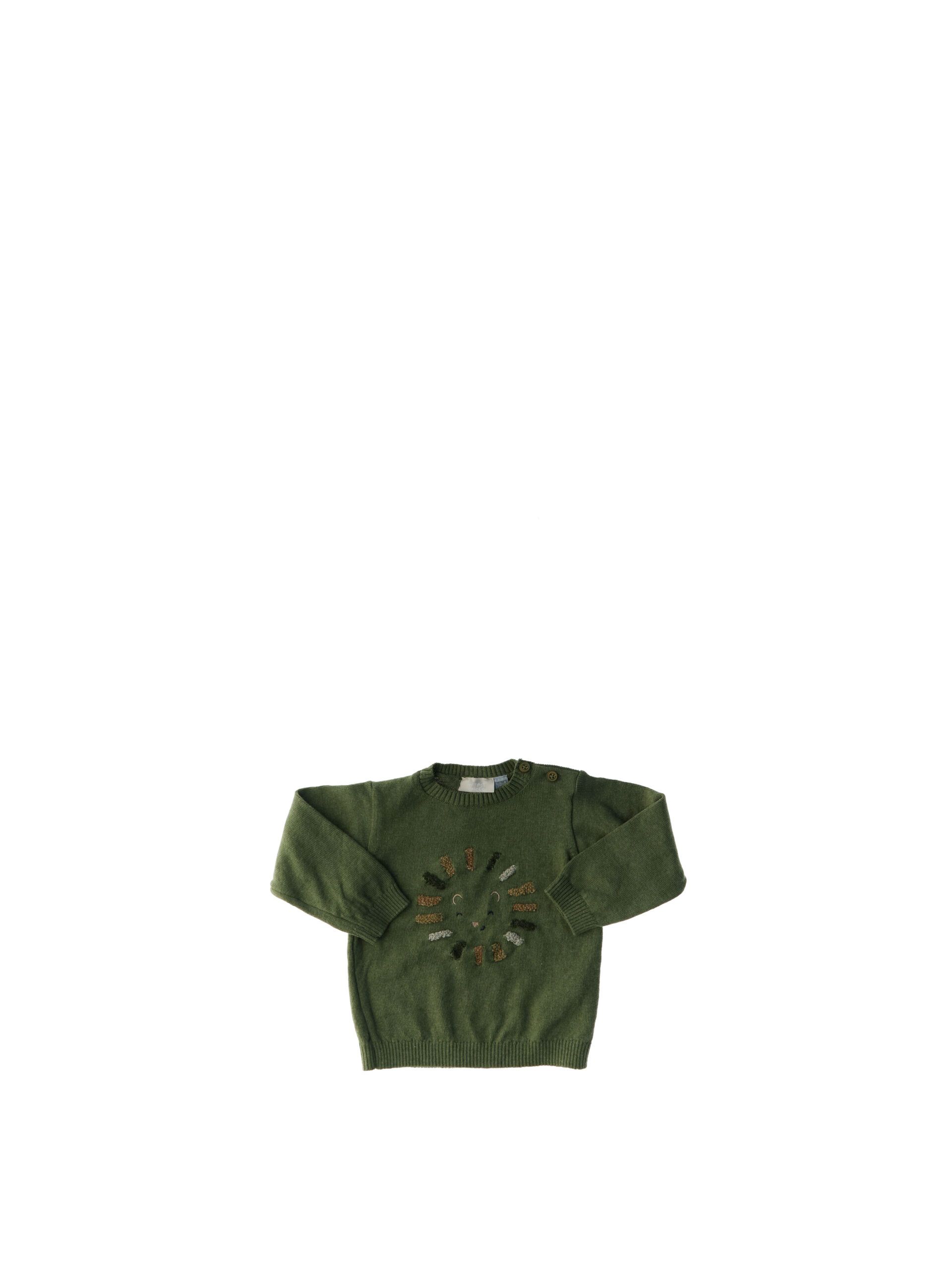 Maglione cotone lana