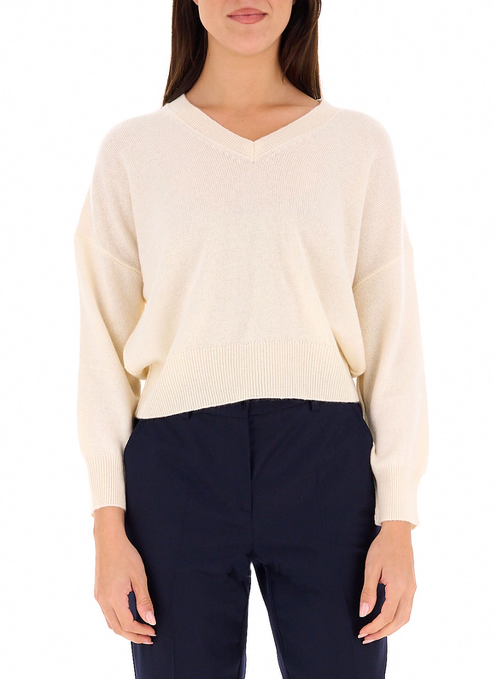 Maglione misto cashmere