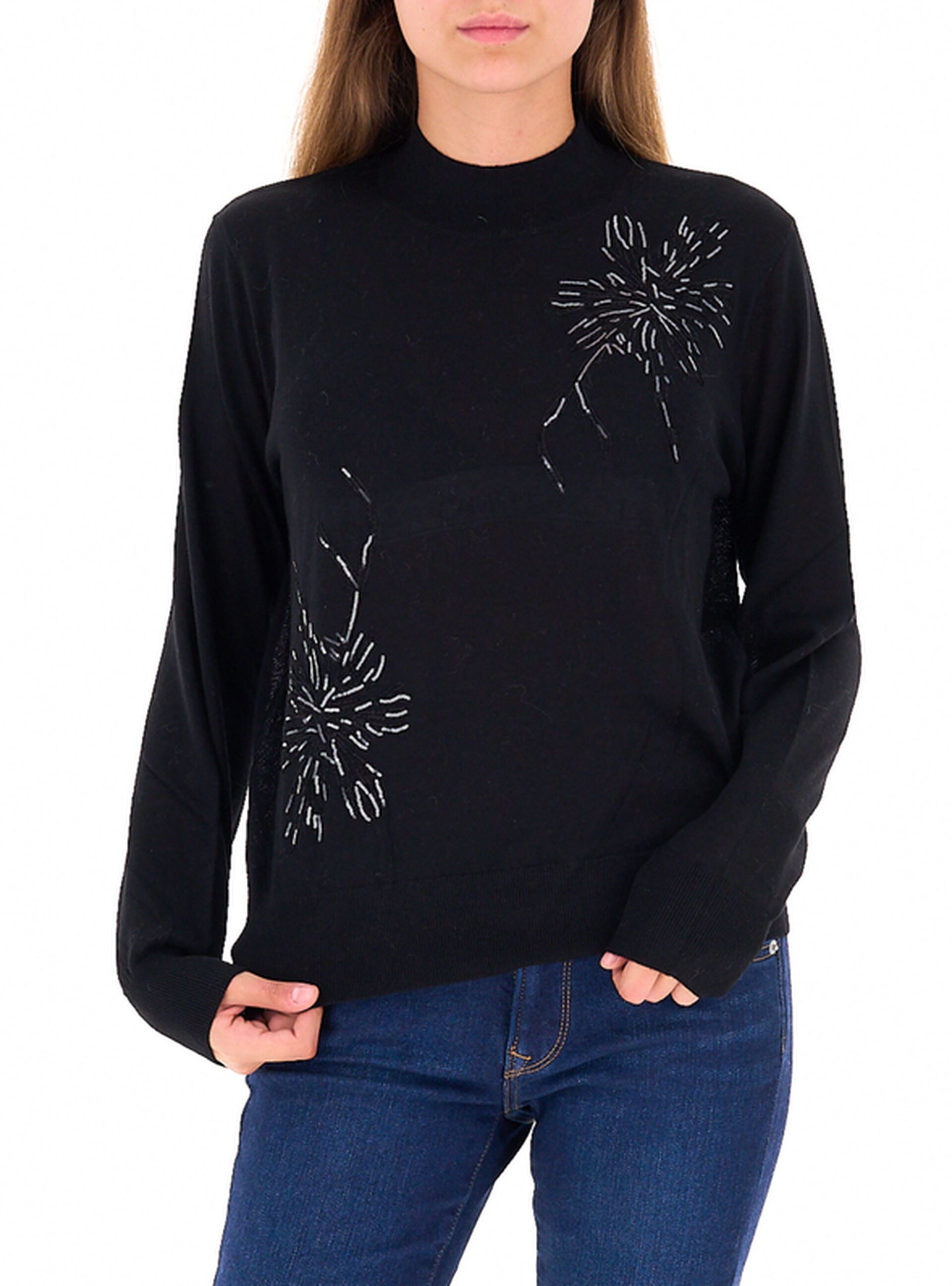 Maglione misto lana