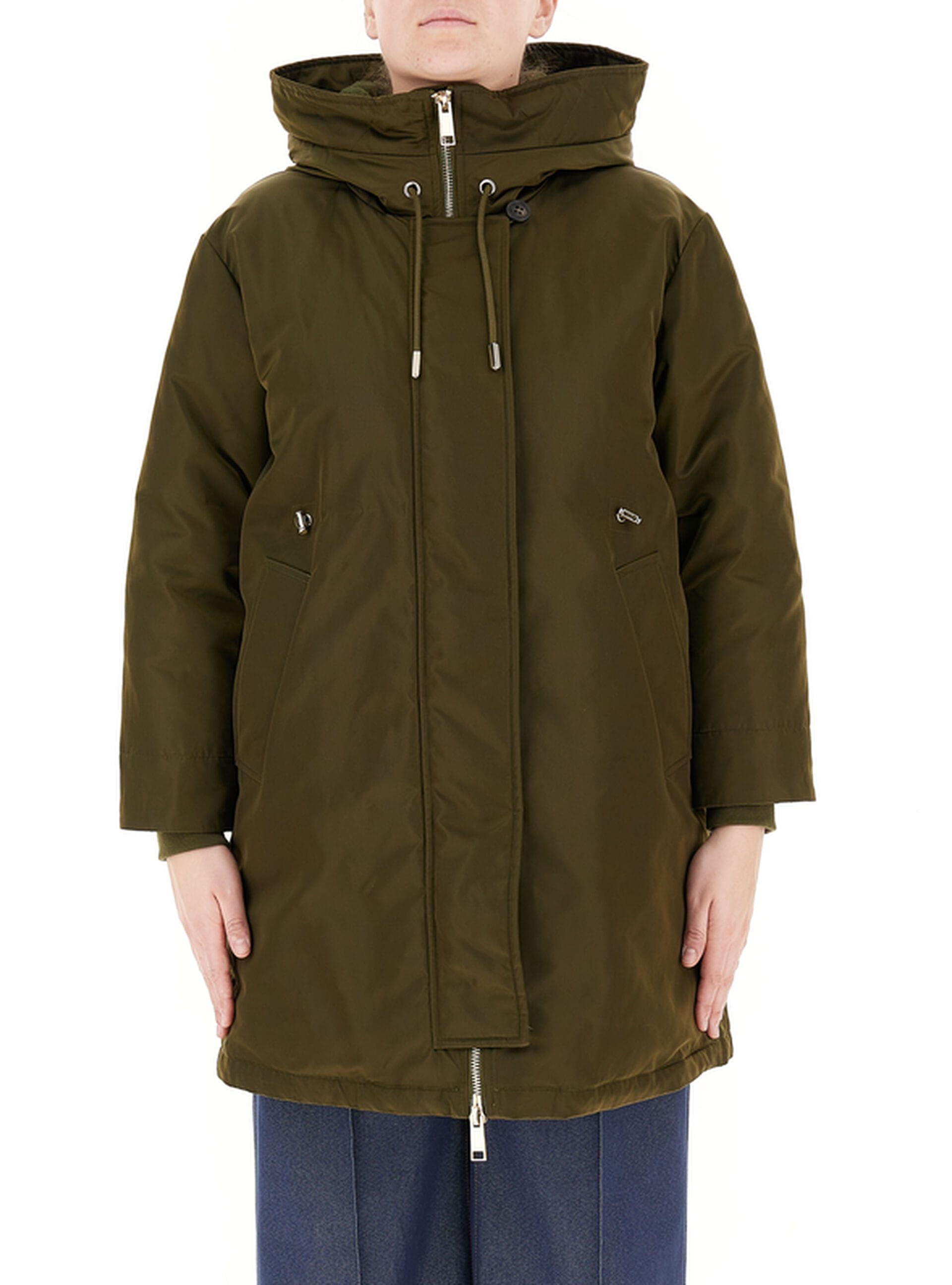 Parka con cappuccio