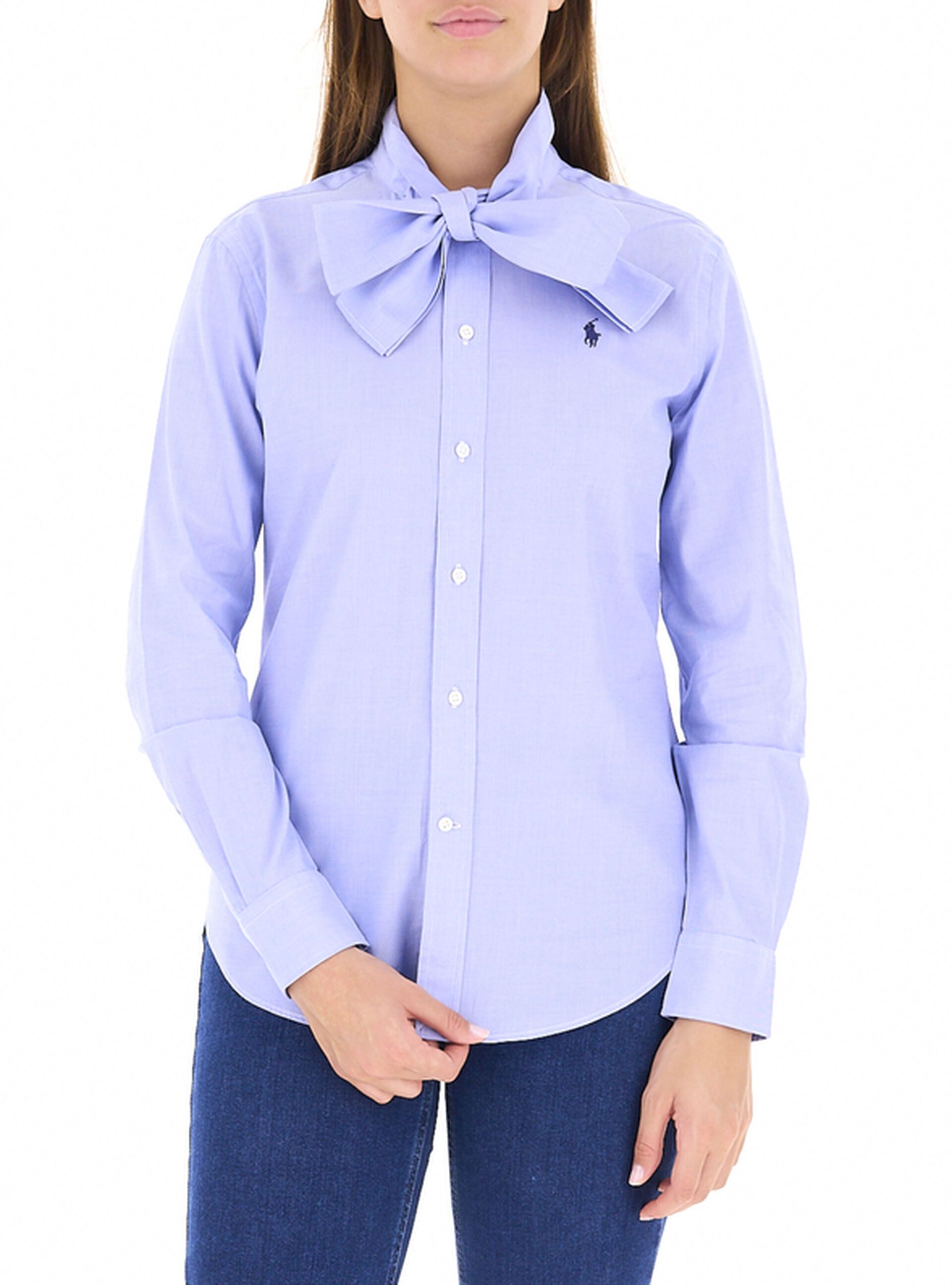 Camicia con fiocco