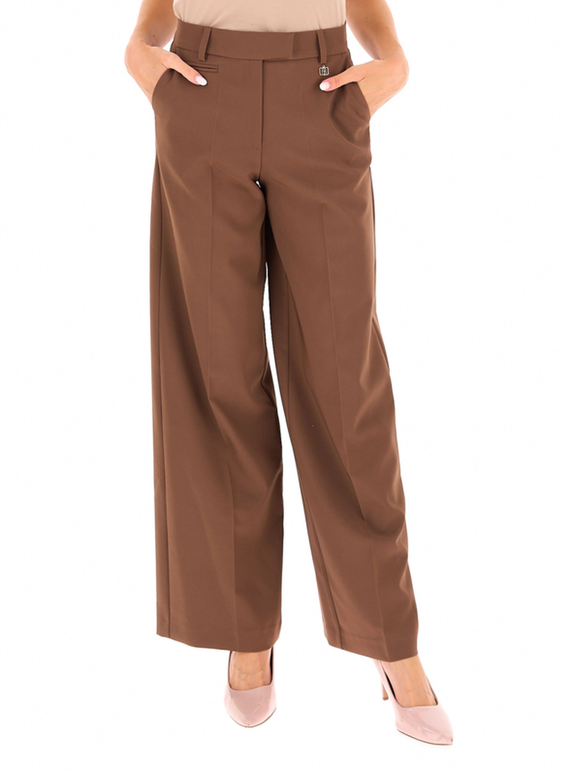 Pantalone wide leg