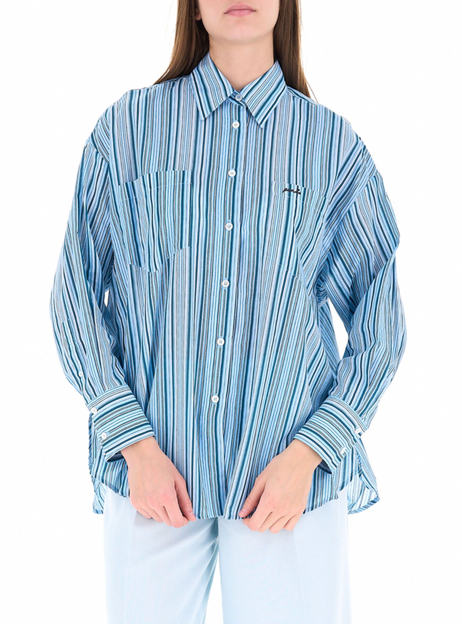 Camicia a righe