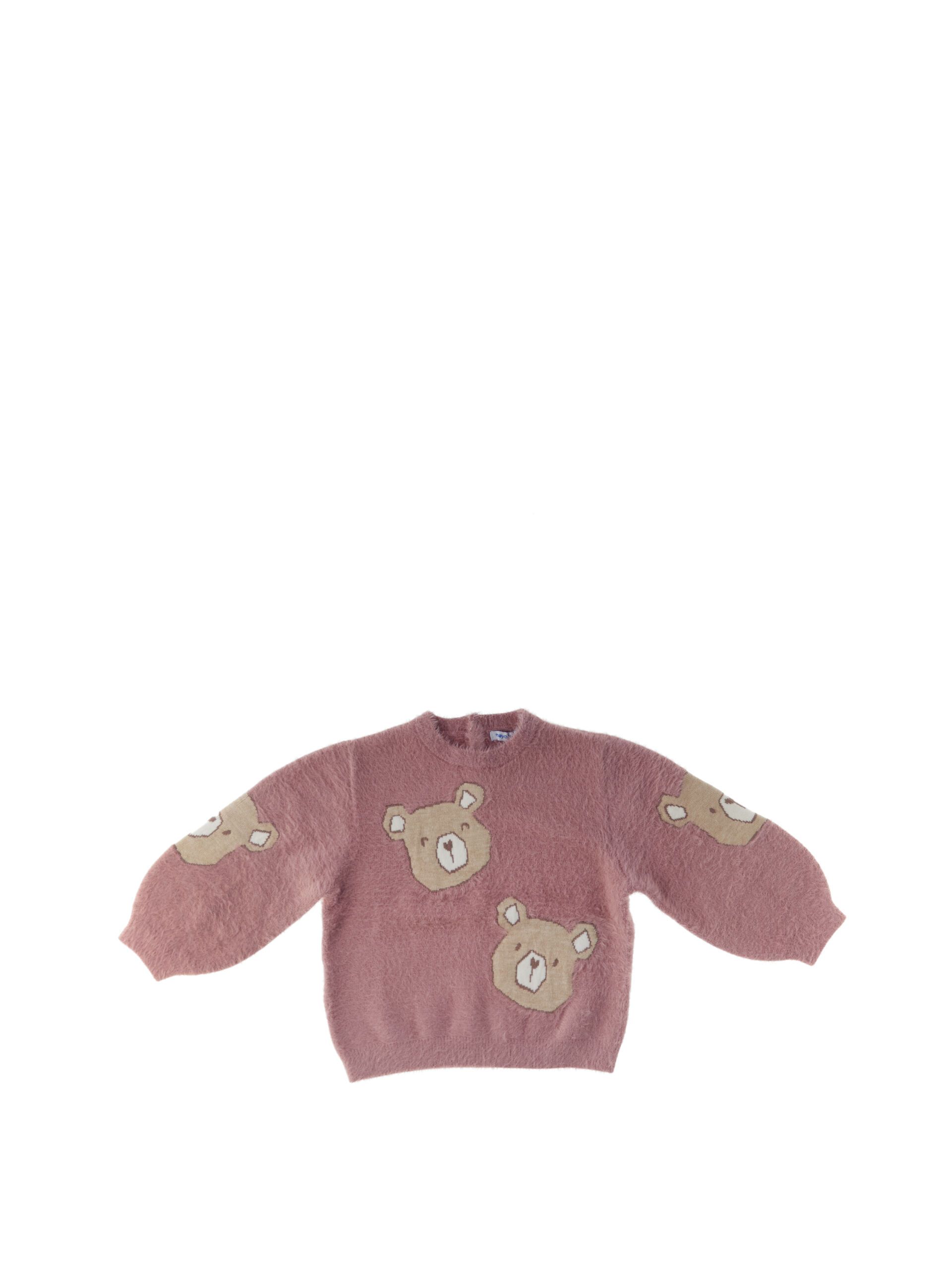 Maglione effetto peluche