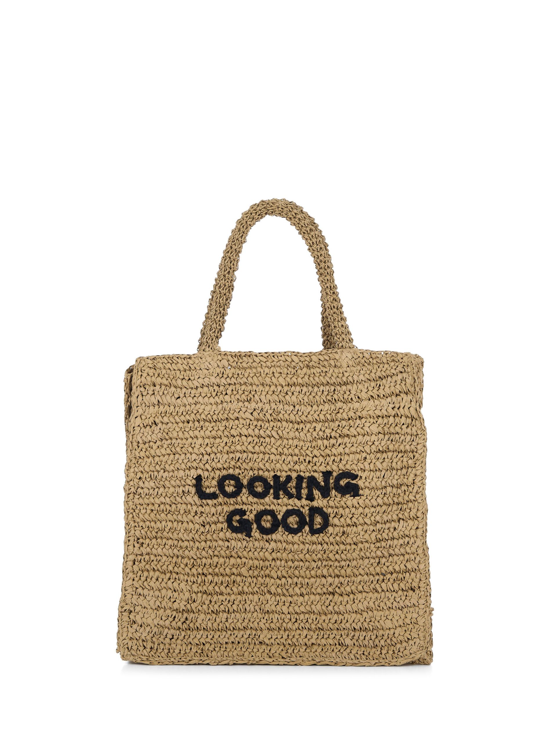 Borsa a mano intrecciata
