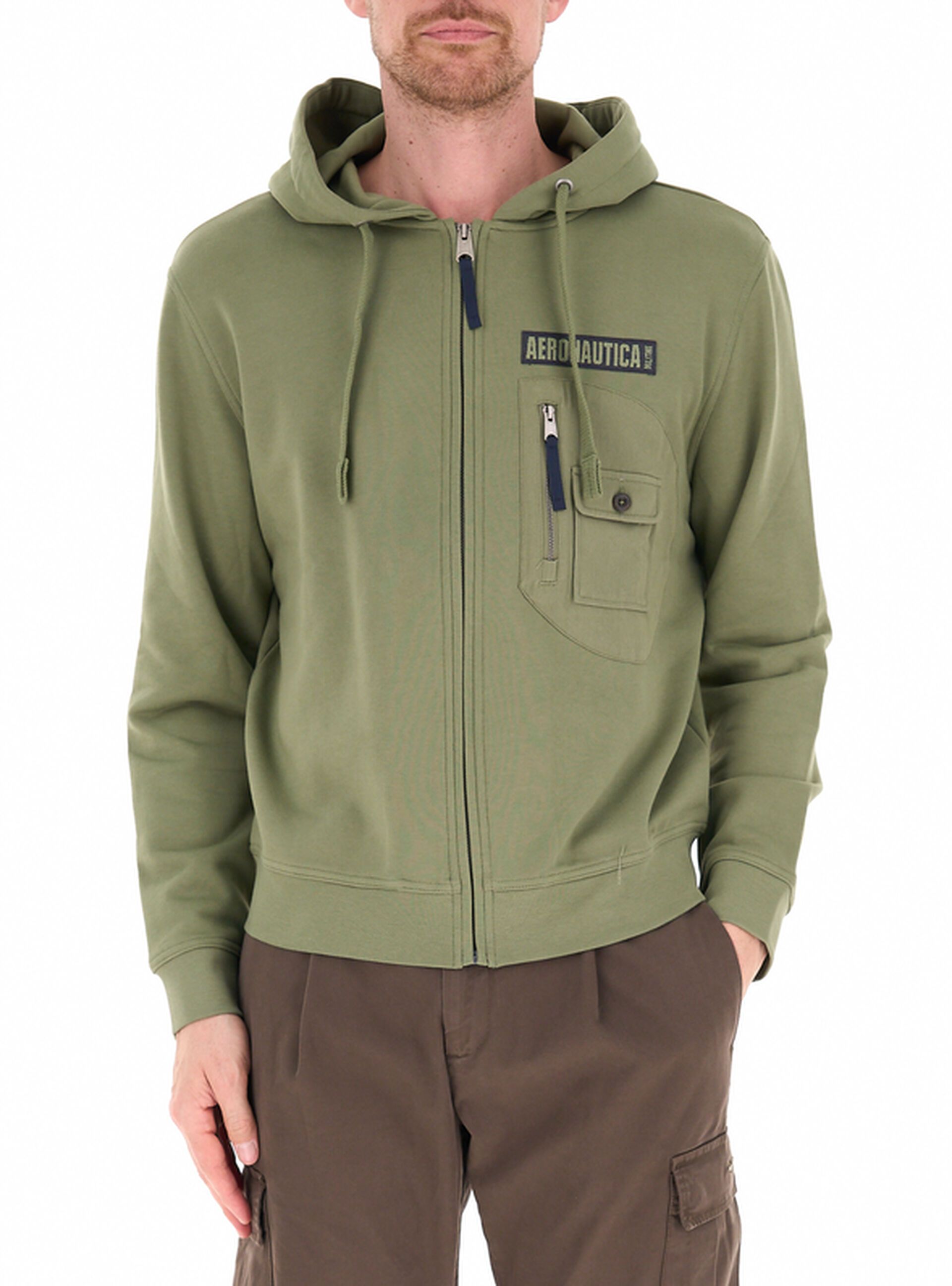 Felpa con zip