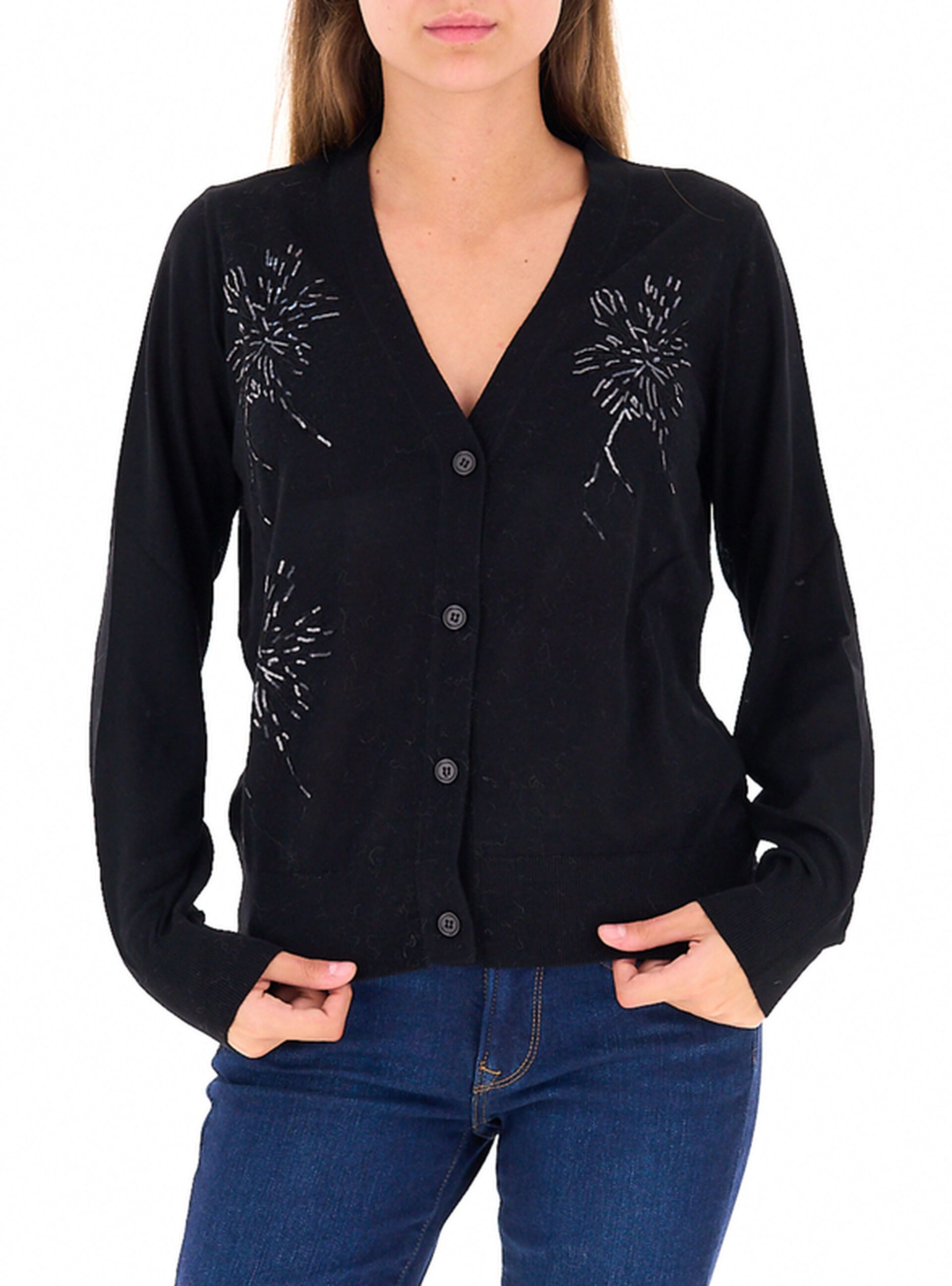 Cardigan misto lana