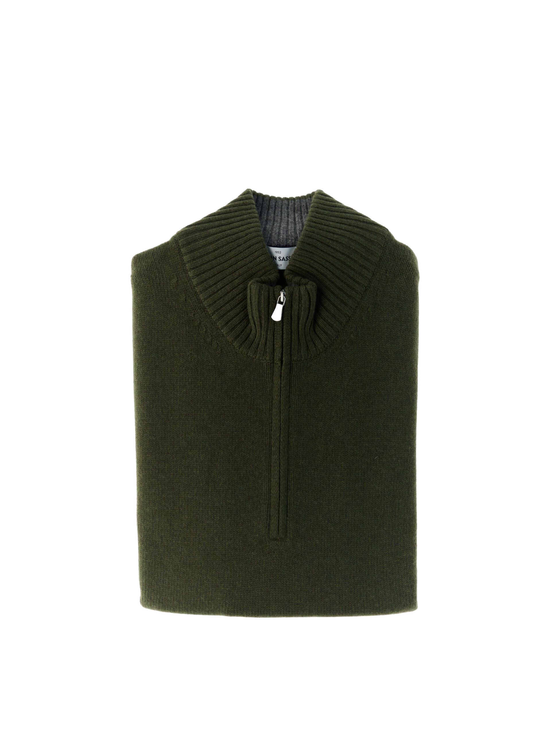 Lupetto mezza zip