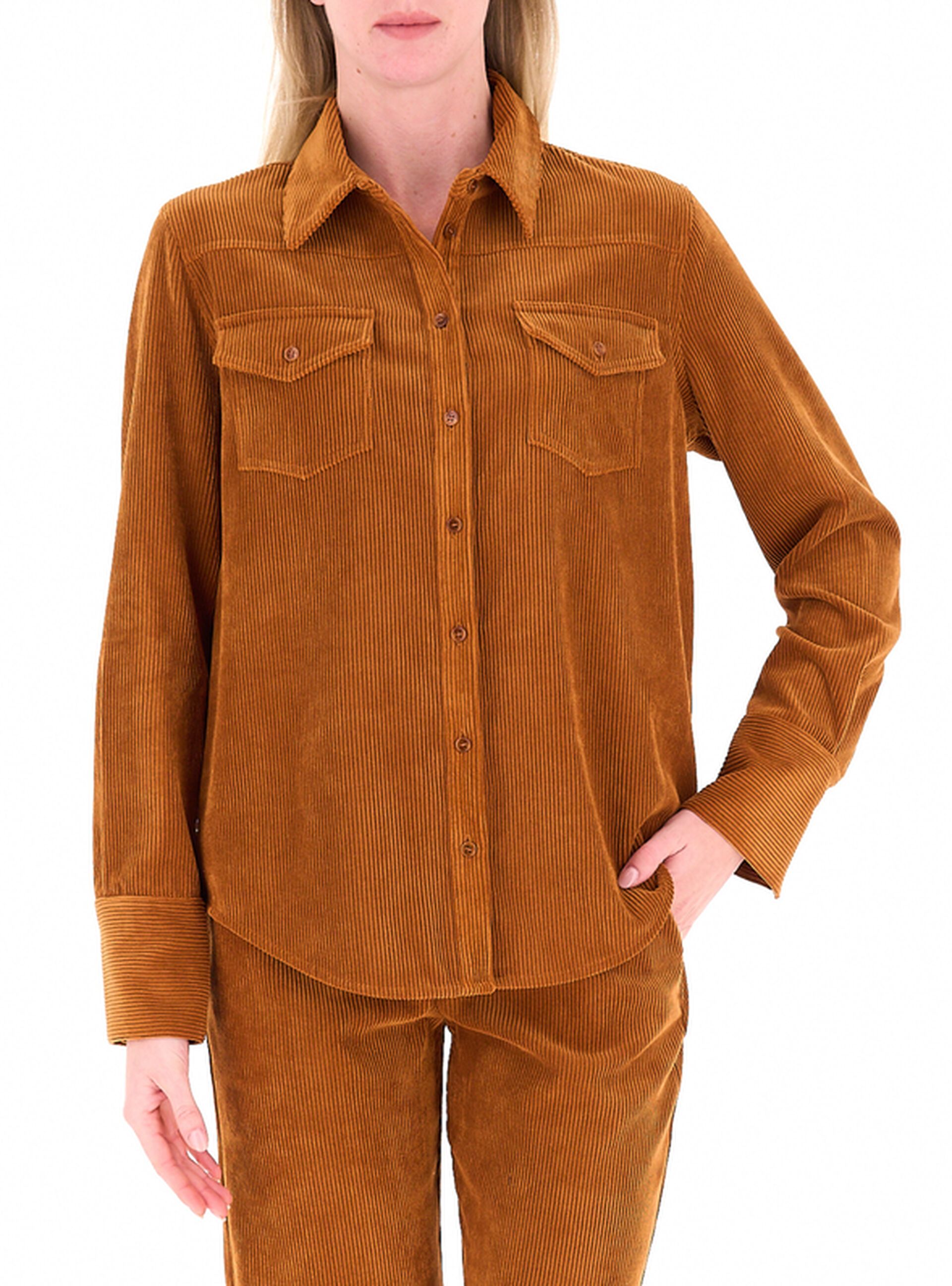 Camicia in velluto