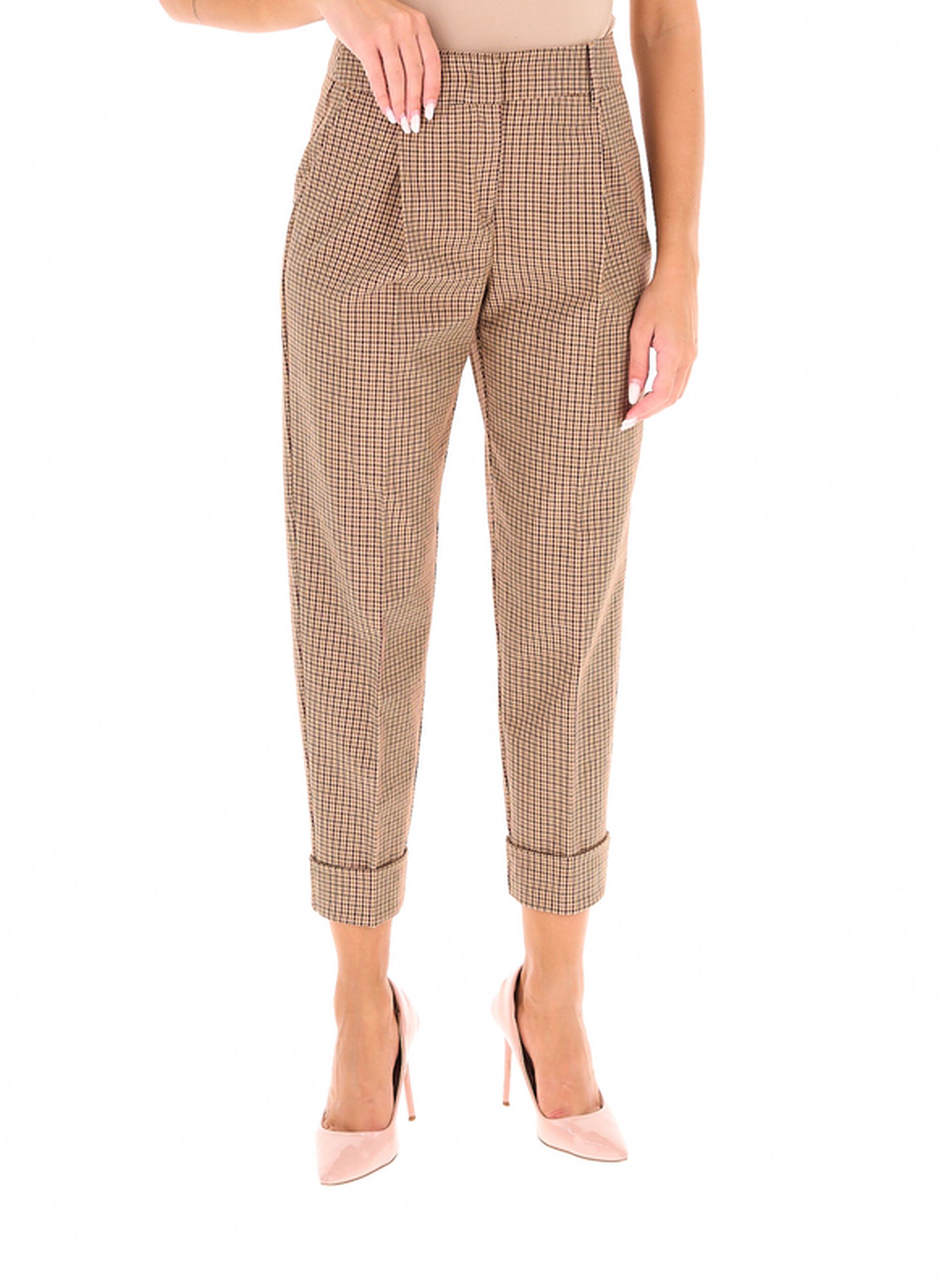 Pantalone con risvolto