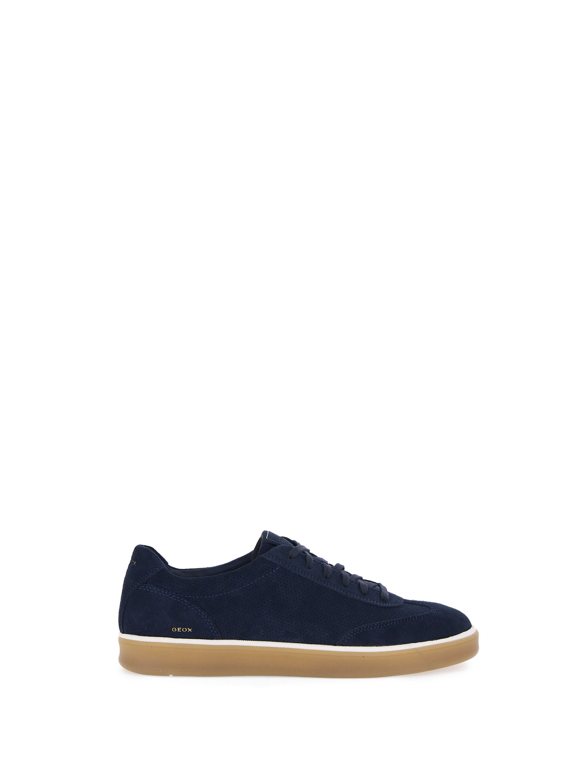 Sneakers in pelle scamosciata