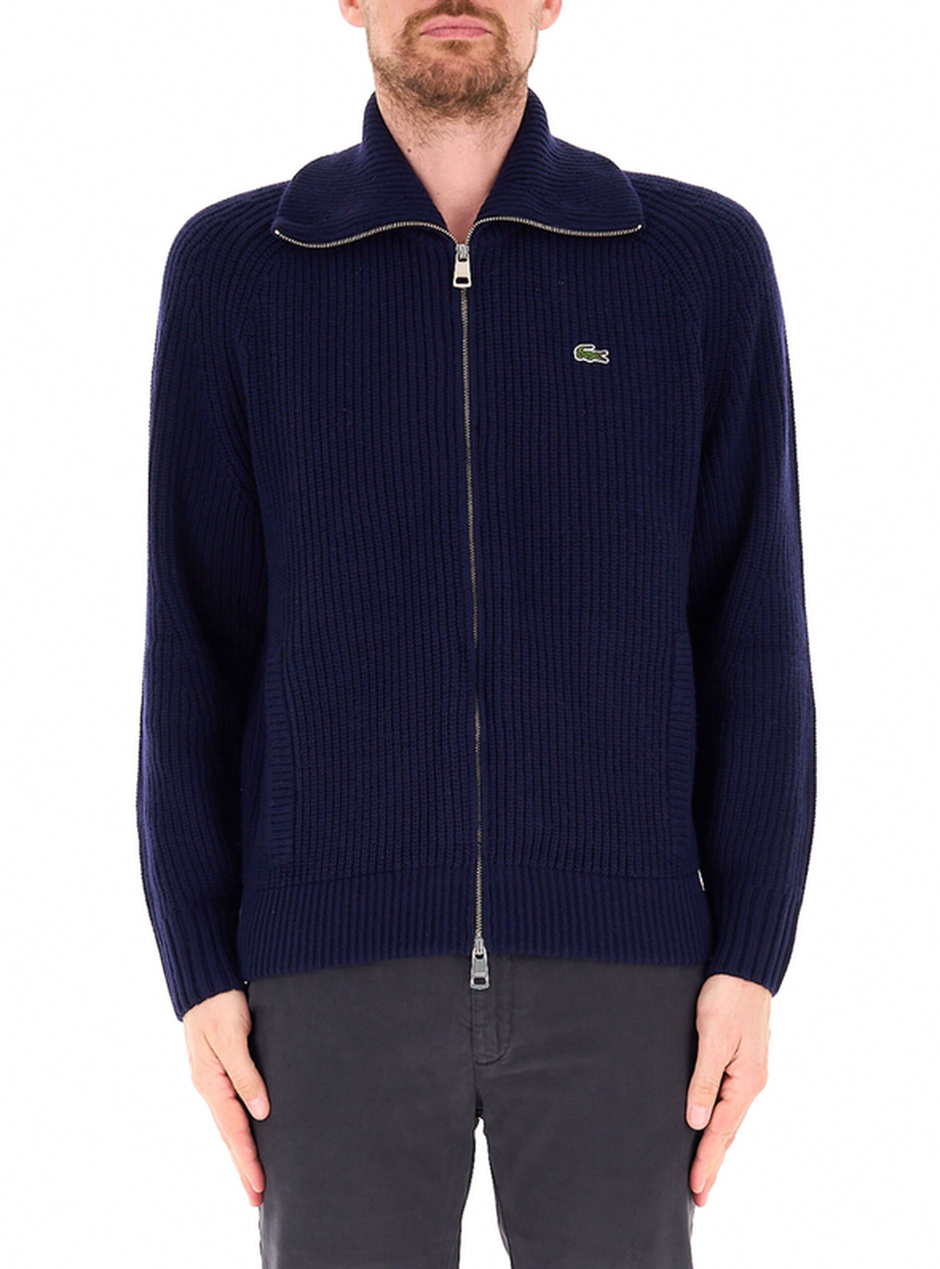 Cardigan con zip