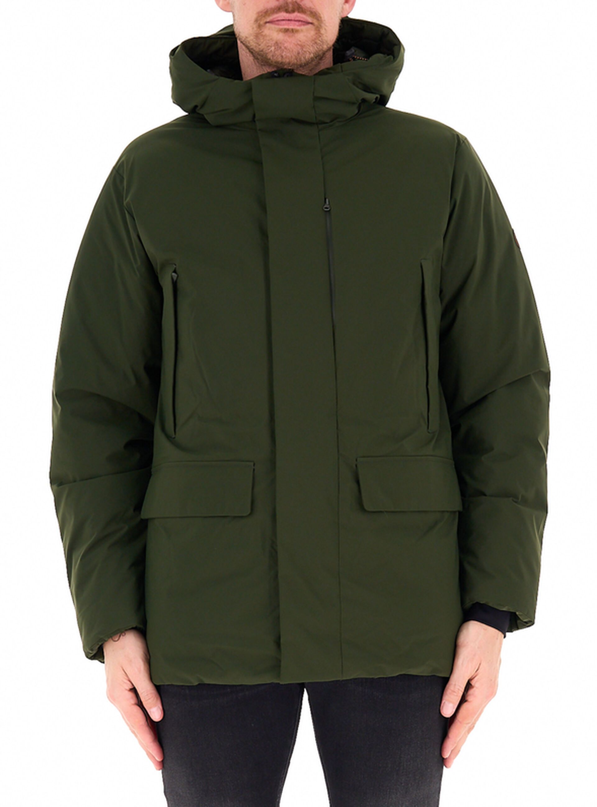 Parka con cappuccio