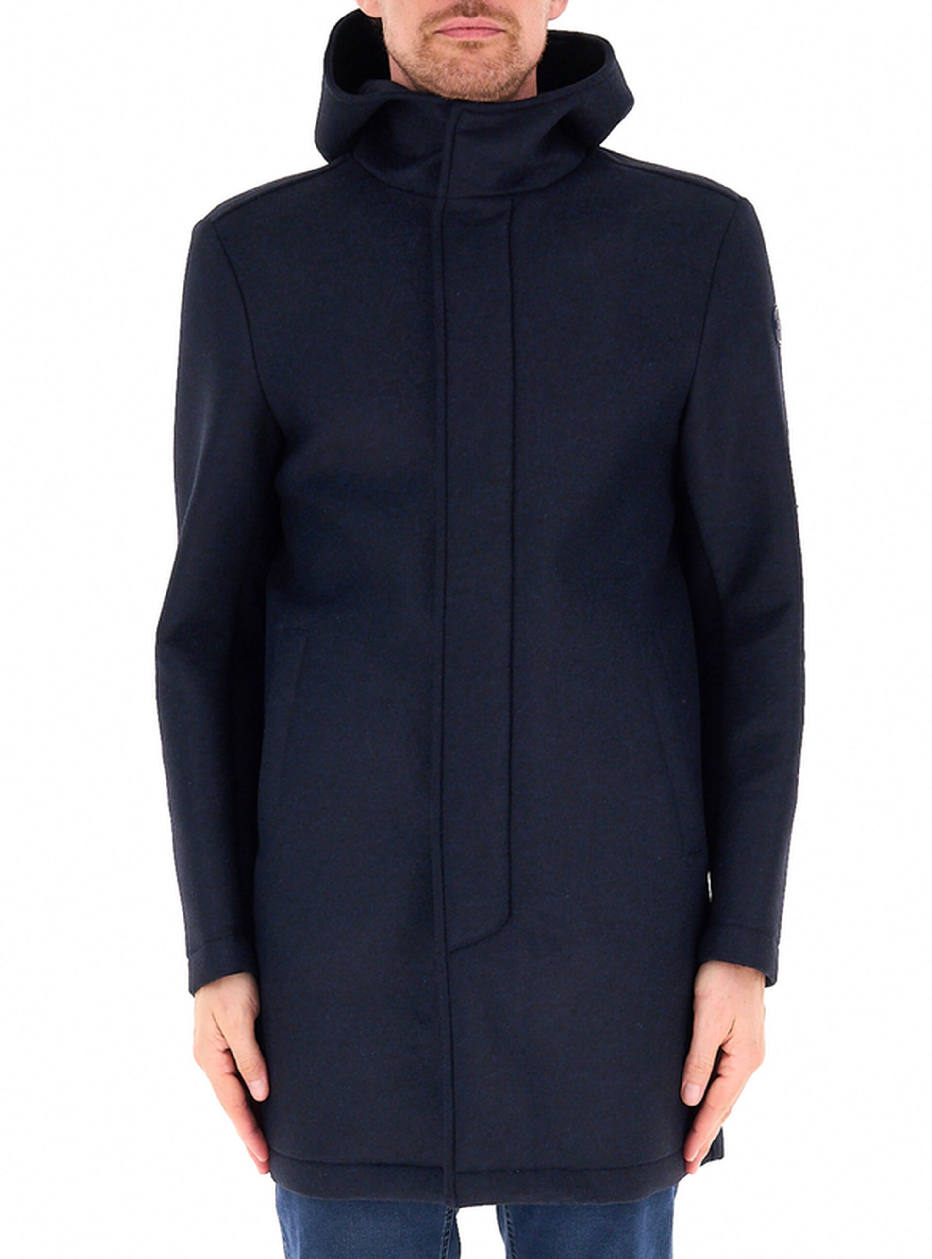 Cappotto con cappuccio
