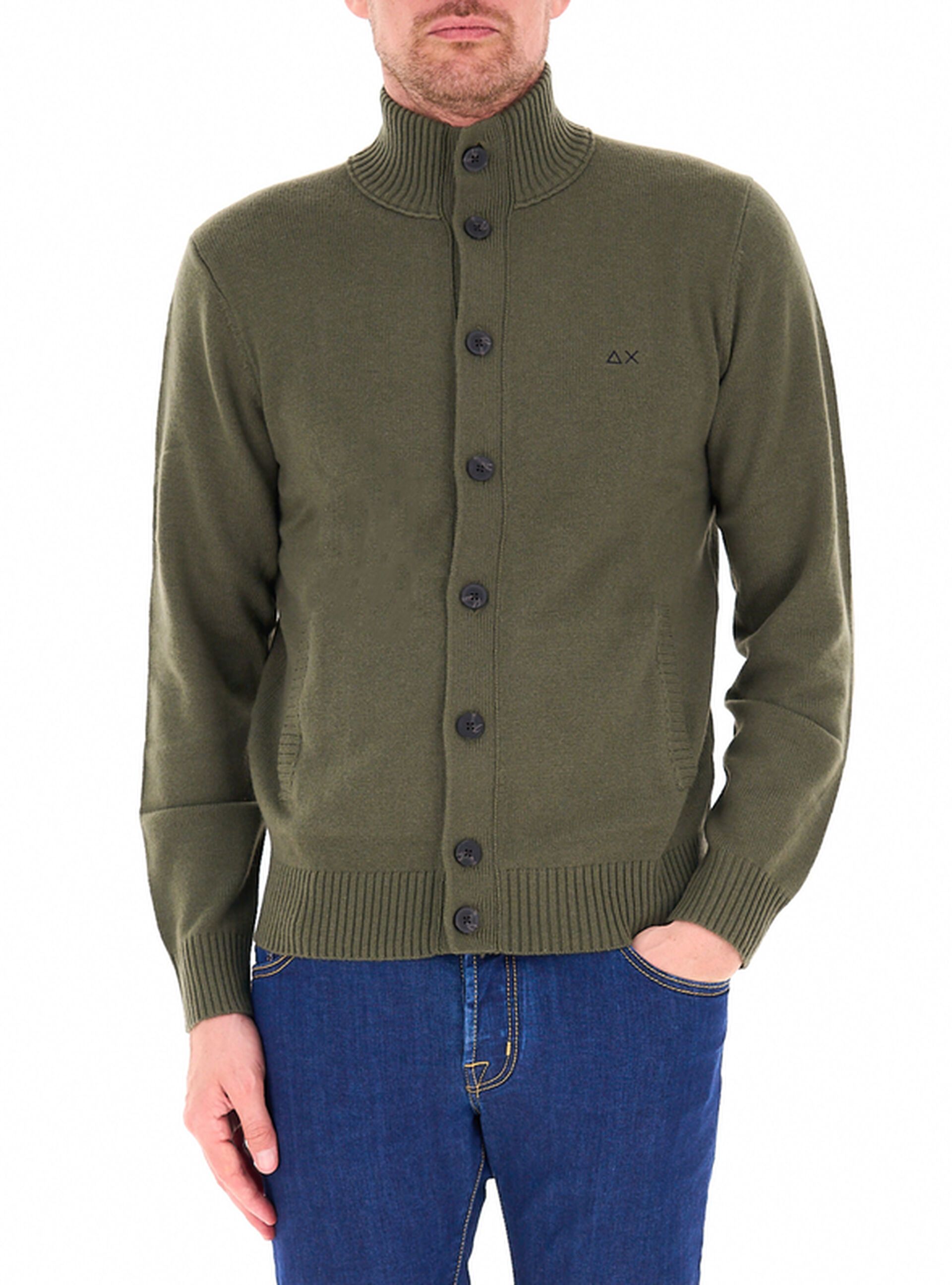 Cardigan misto lana