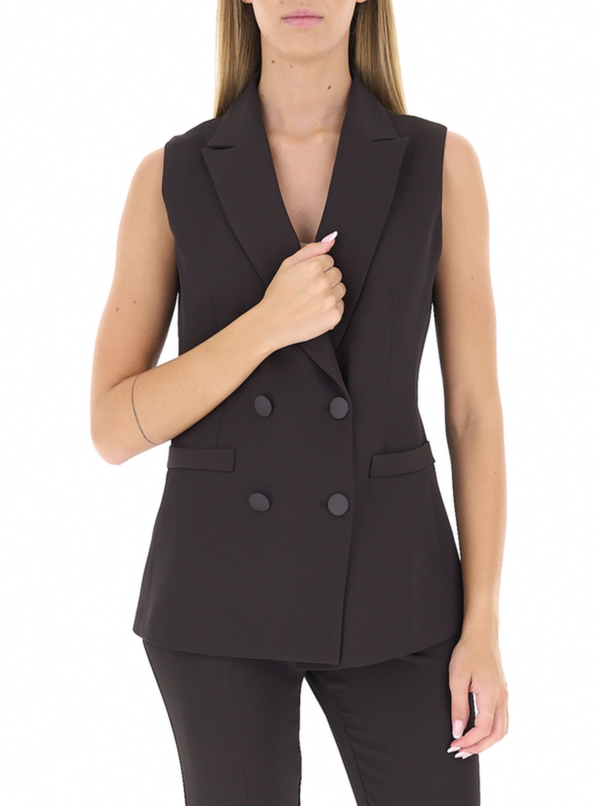 Blazer smanicato