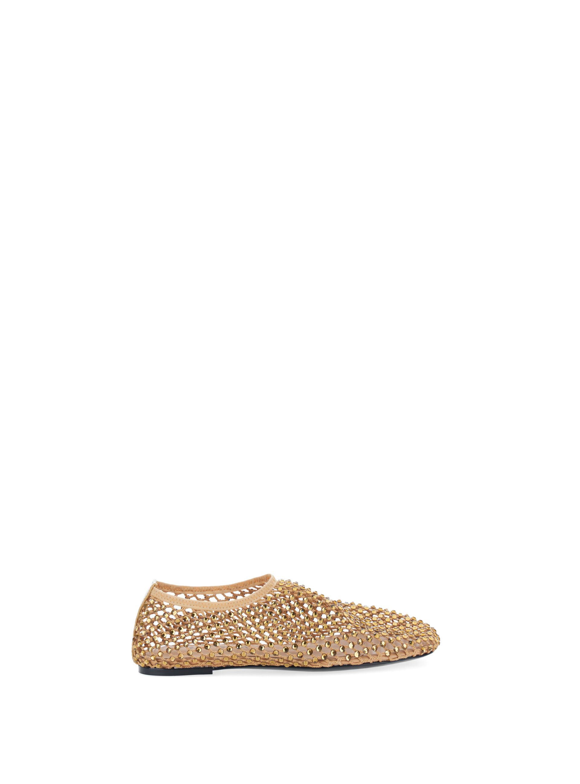 Ballerine rete strass