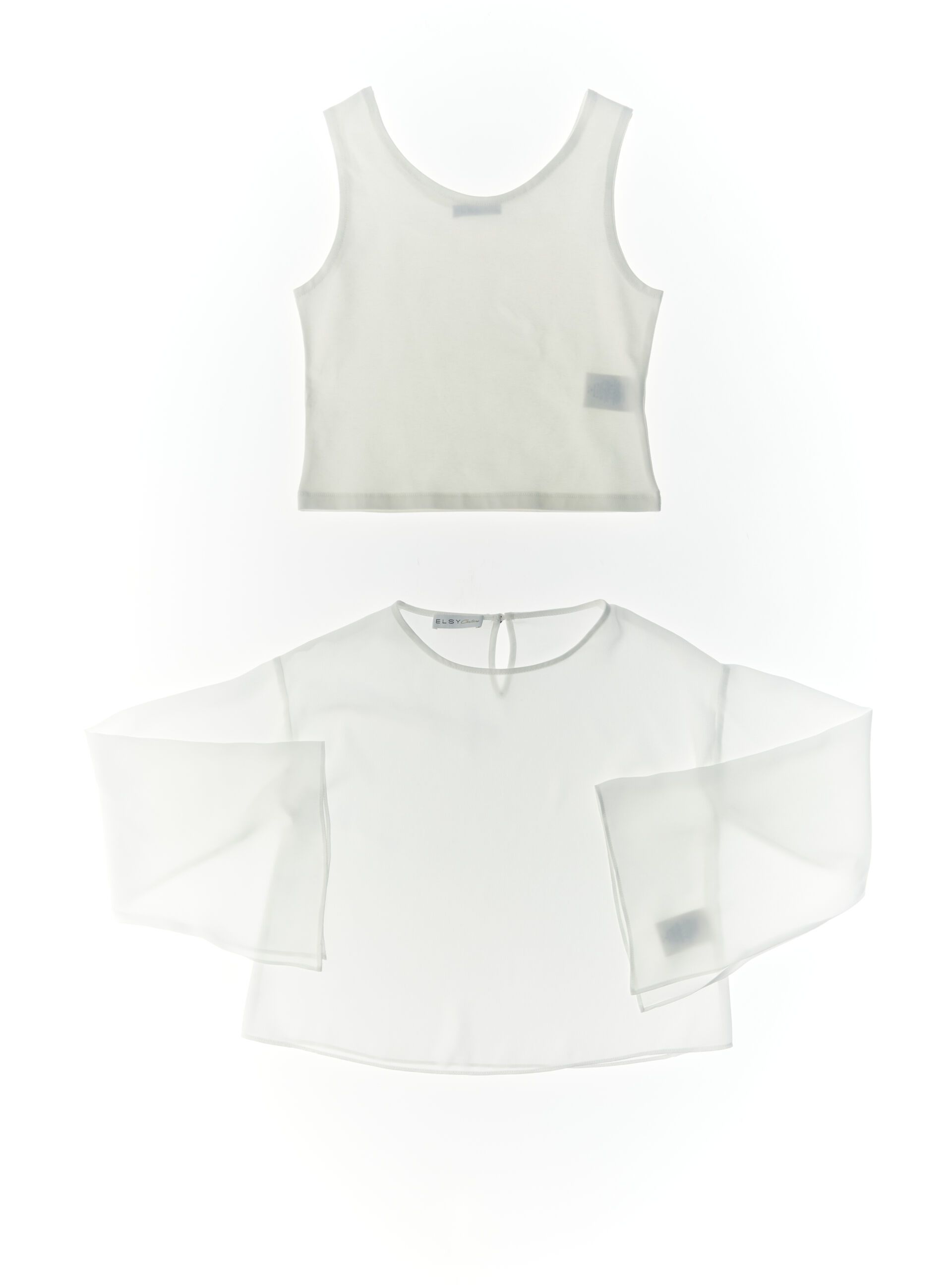 Blusa maniche lunghe