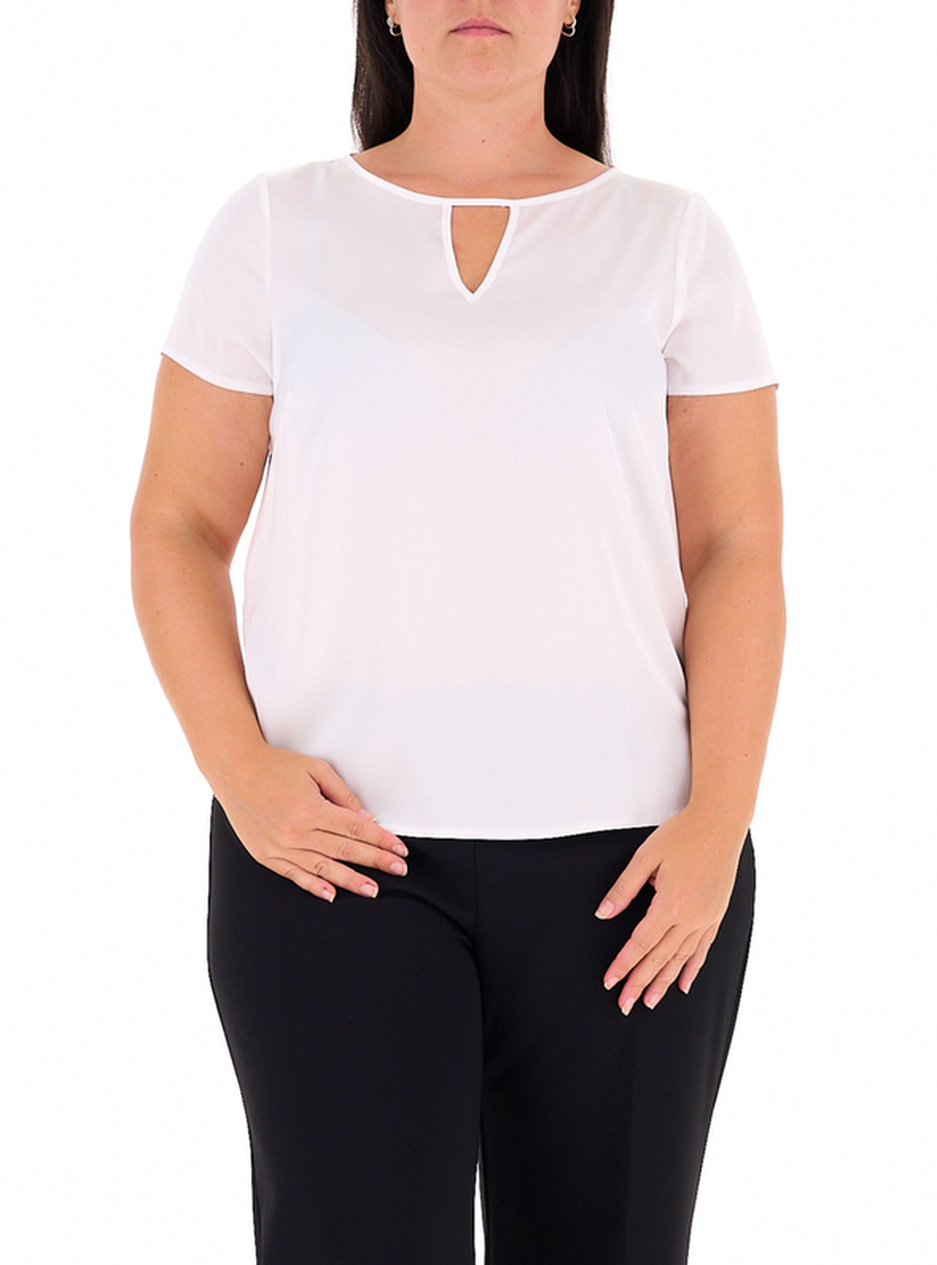 Blusa in satin