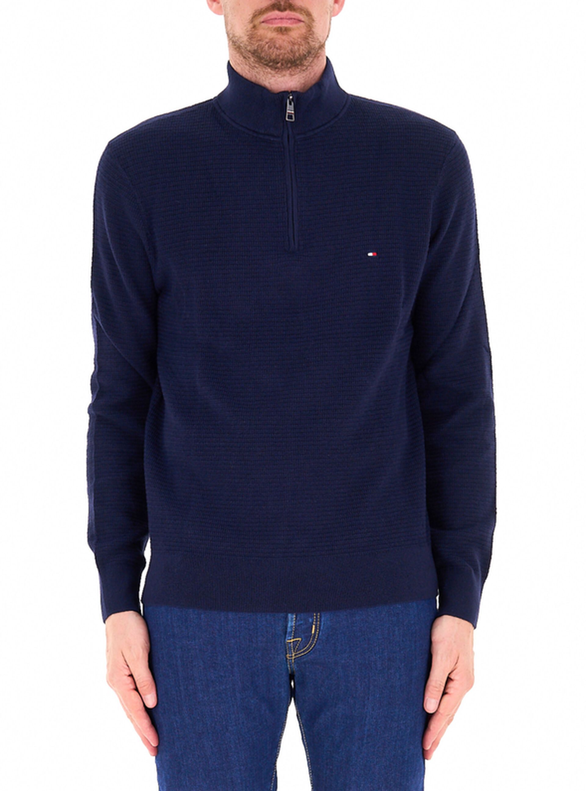 Maglia mezza zip