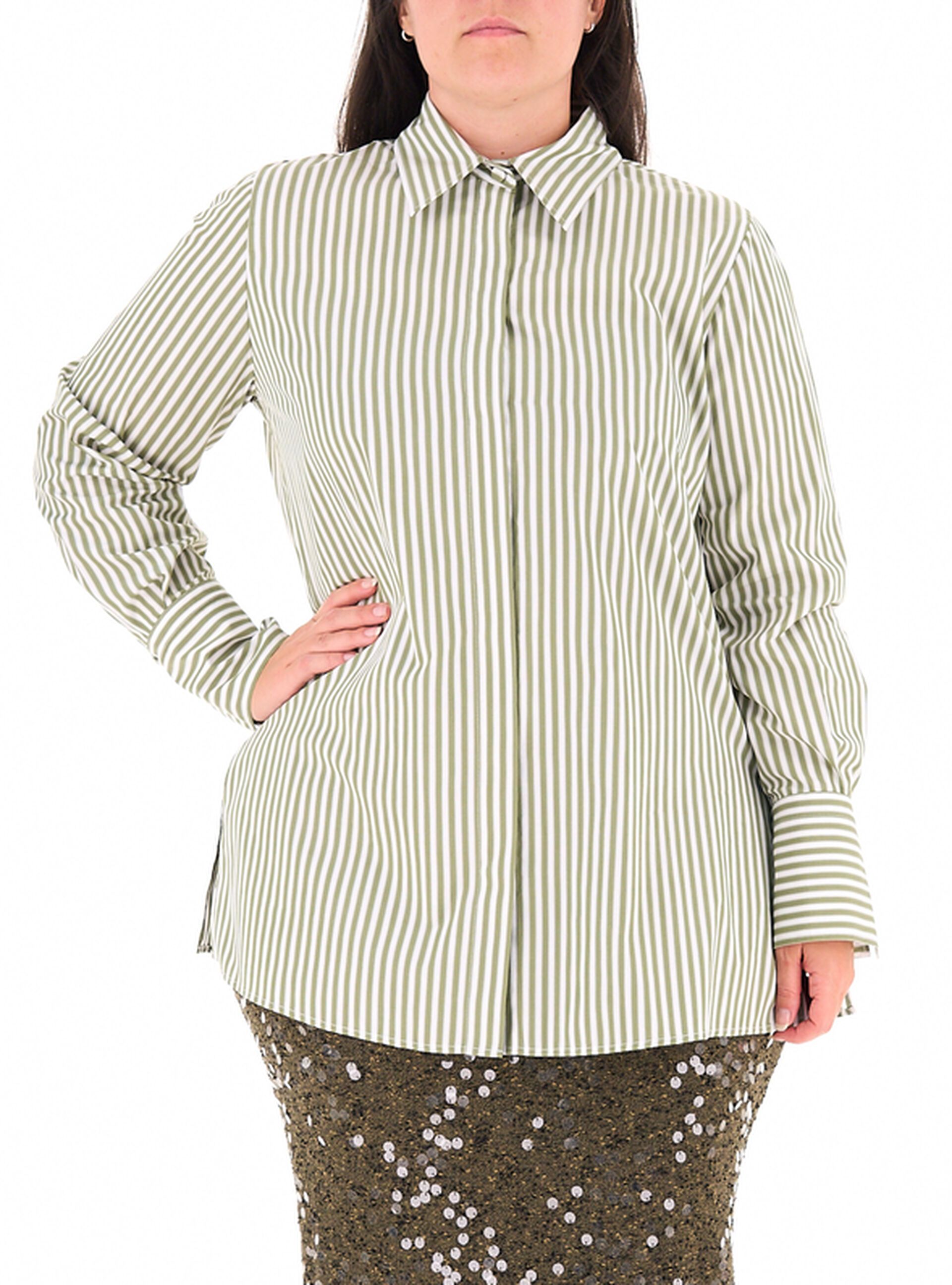 Camicia a righe