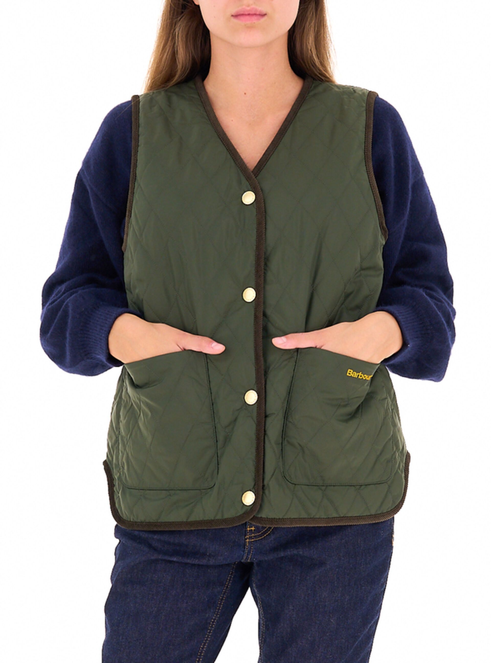 Giubbino smanicato reversibile