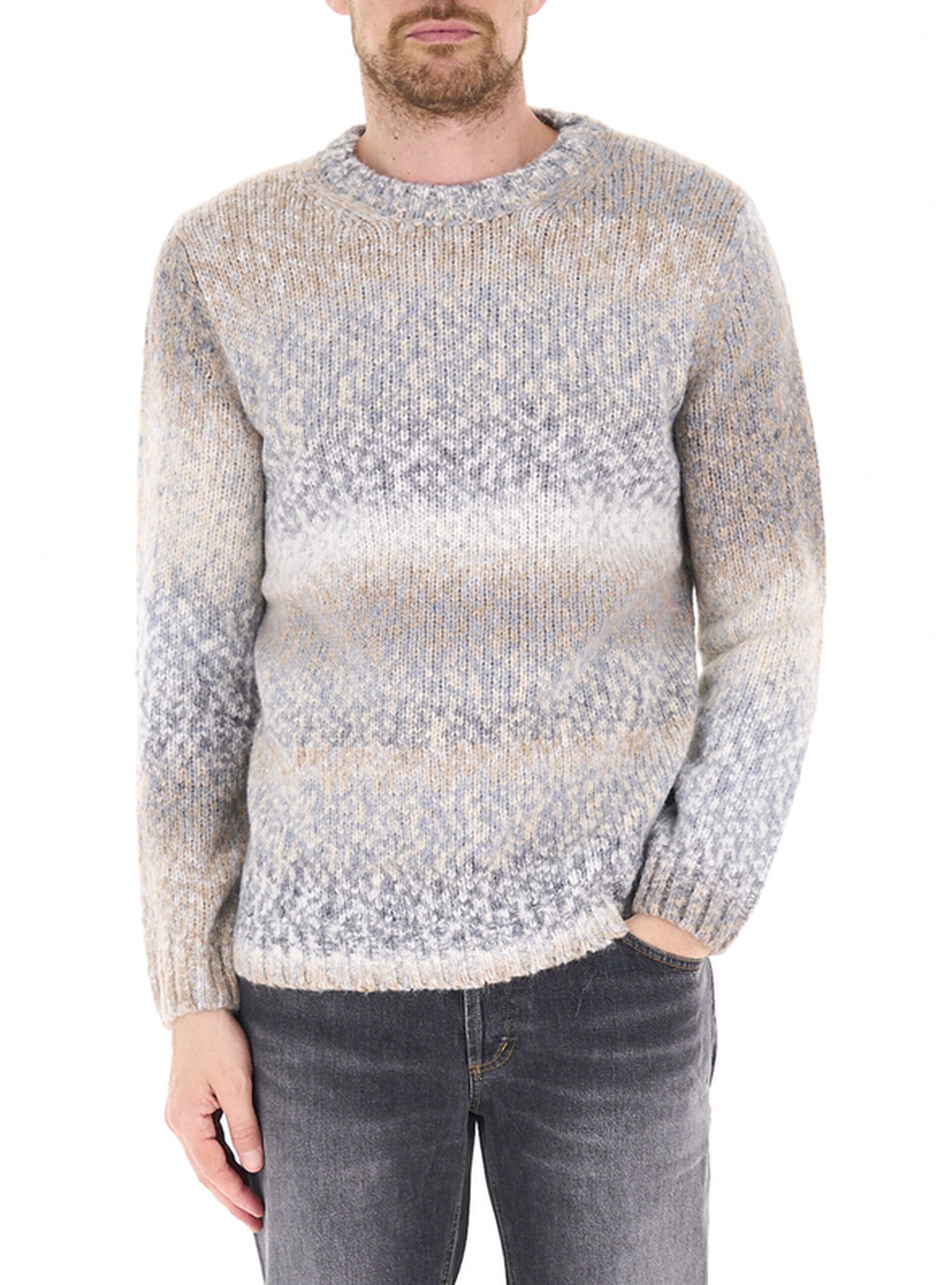 Maglione misto lana