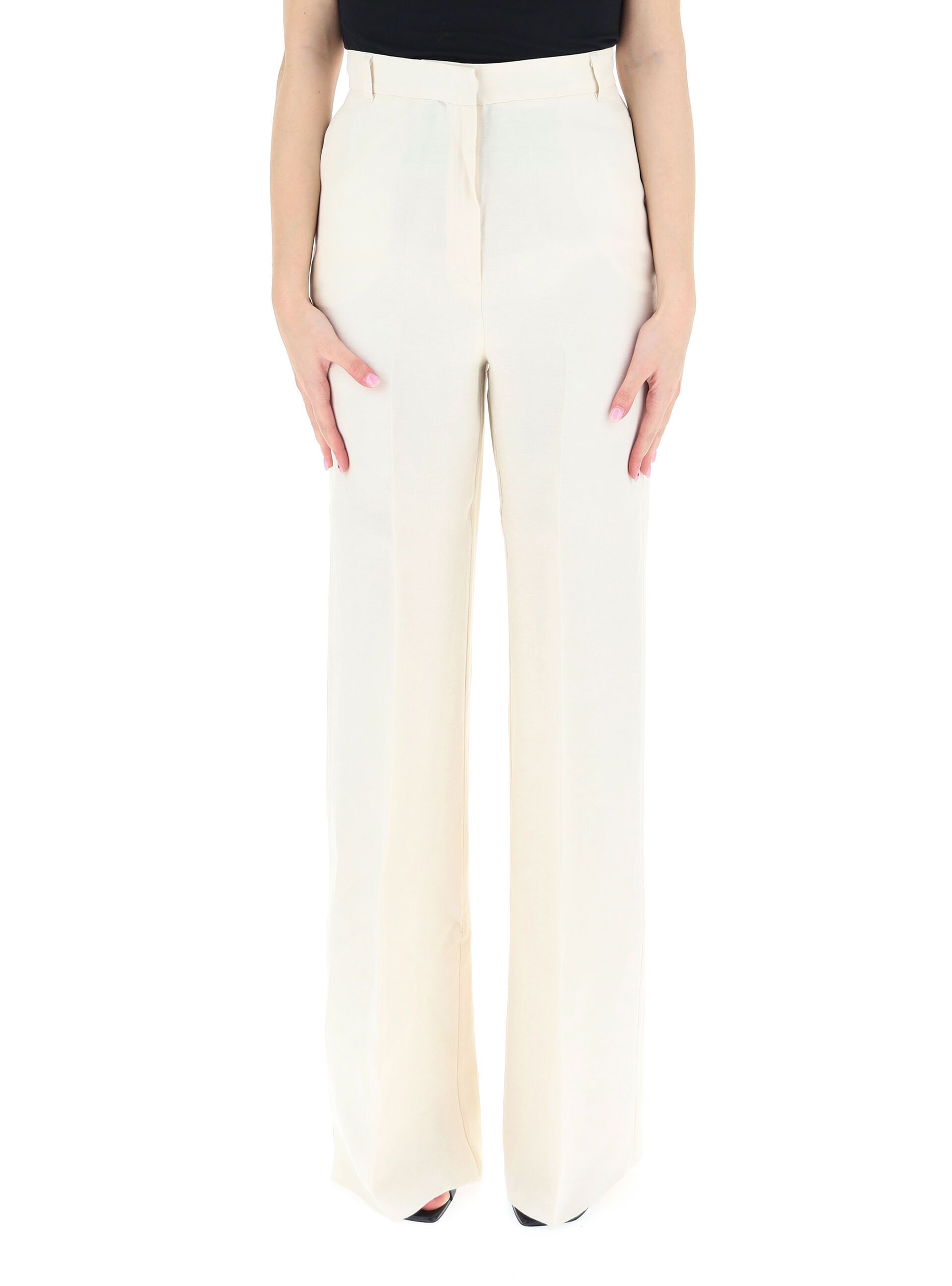 Pantalone misto lino