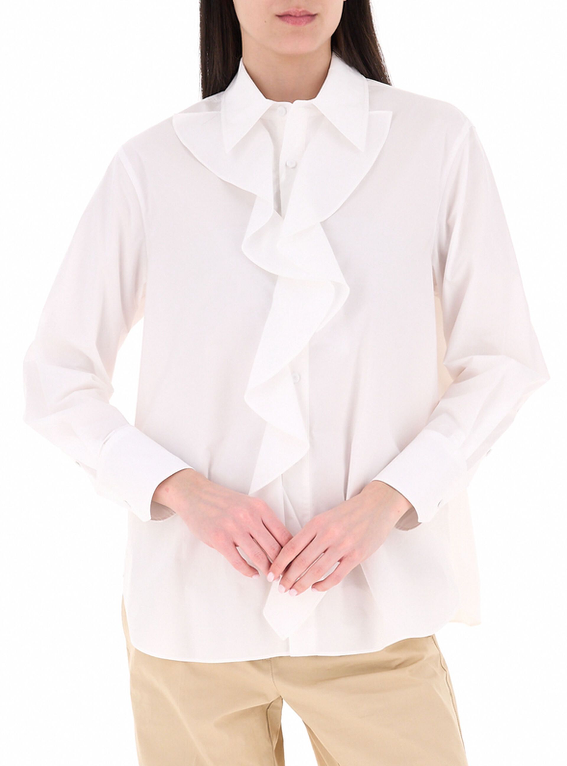Camicia con volants