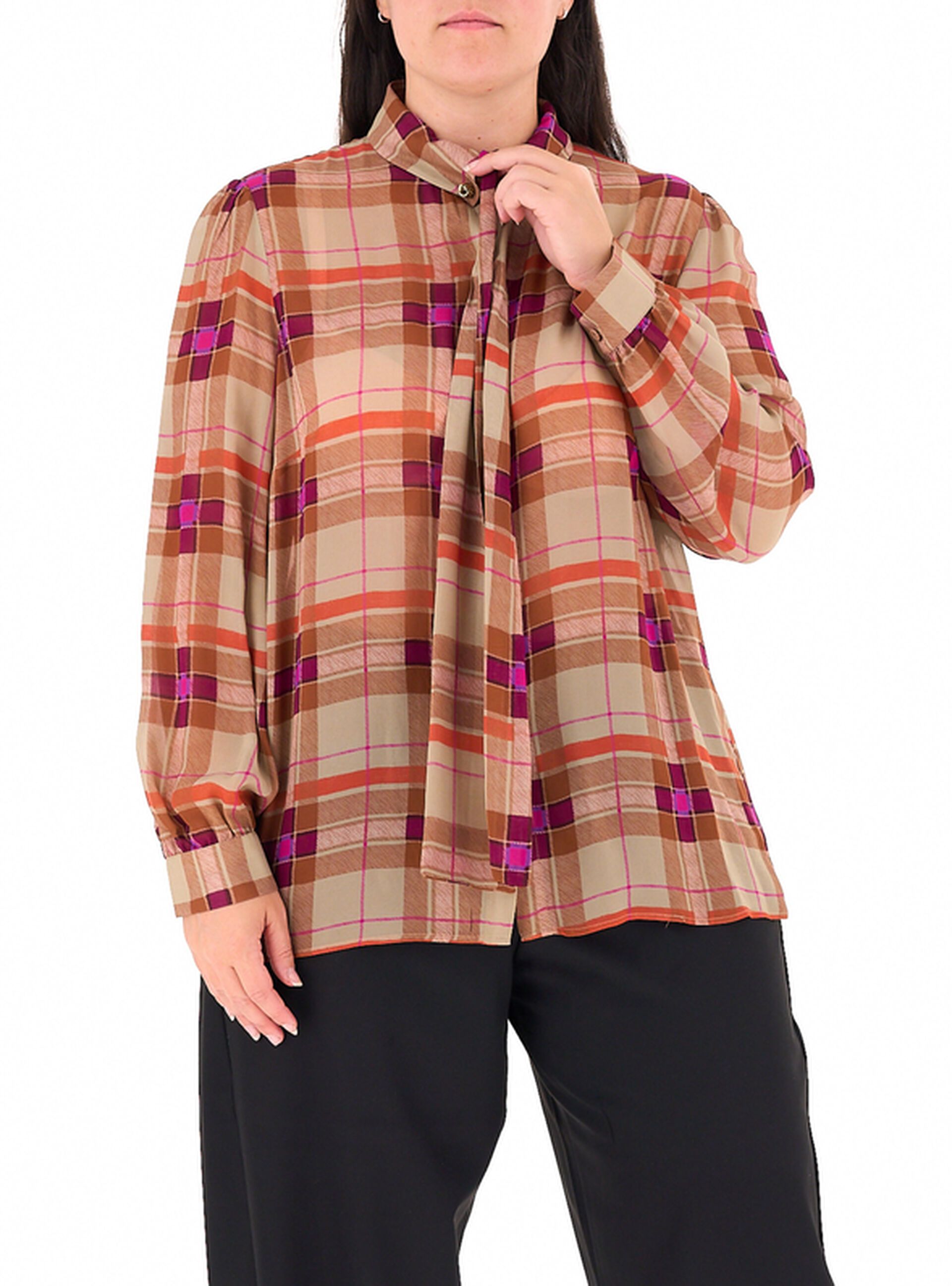Camicia con fiocco