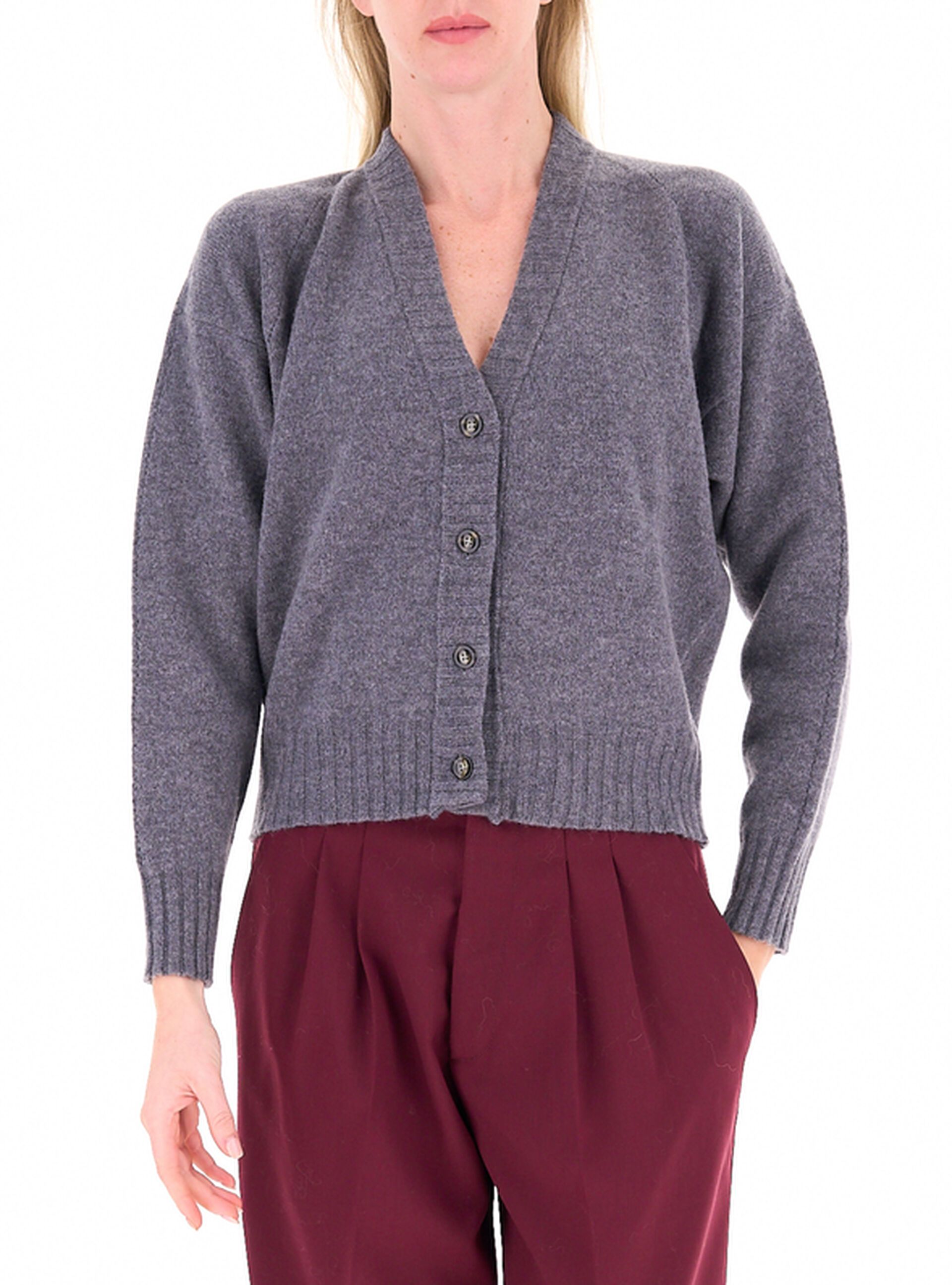 Cardigan in lana