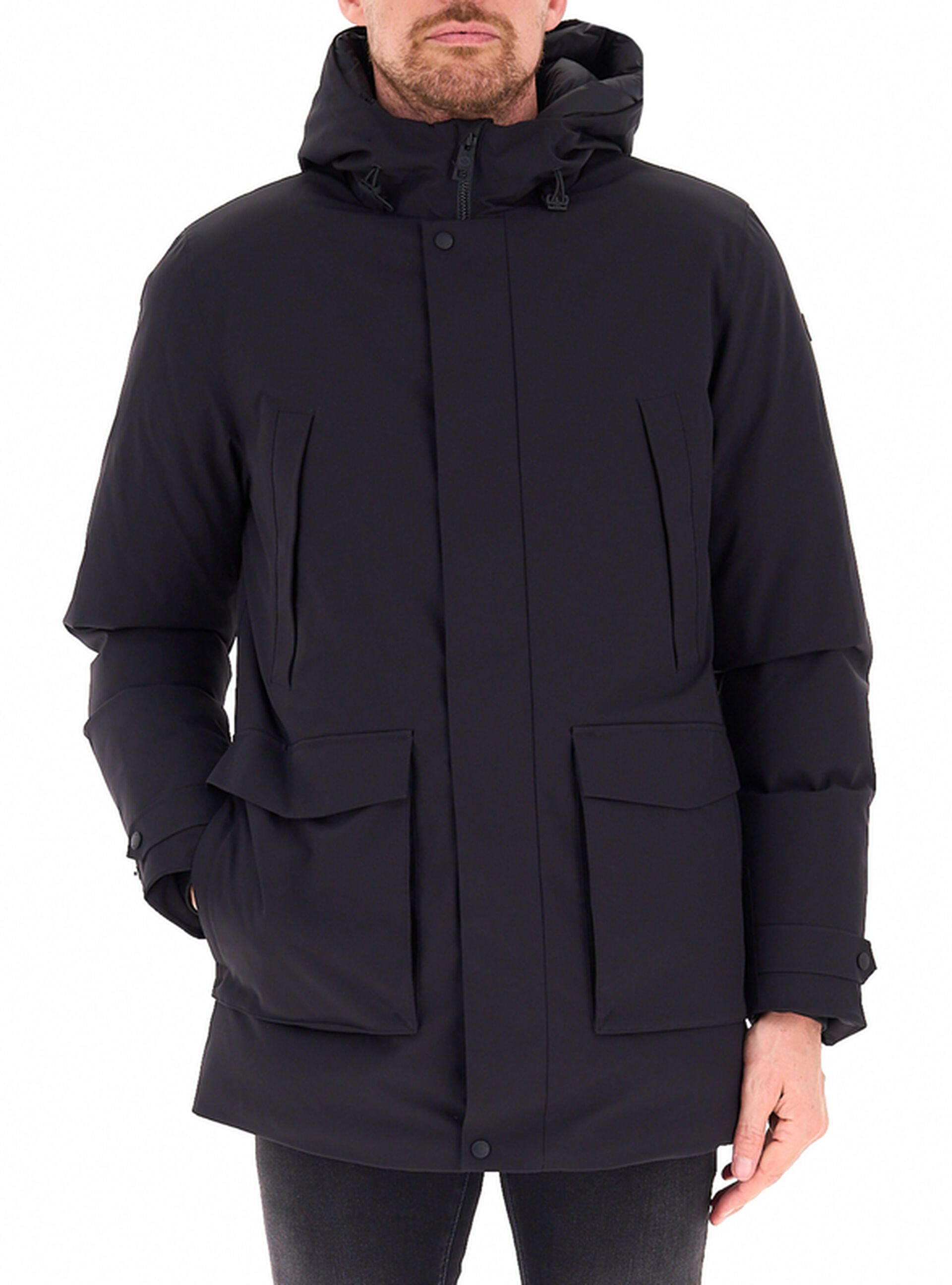 Parka con cappuccio