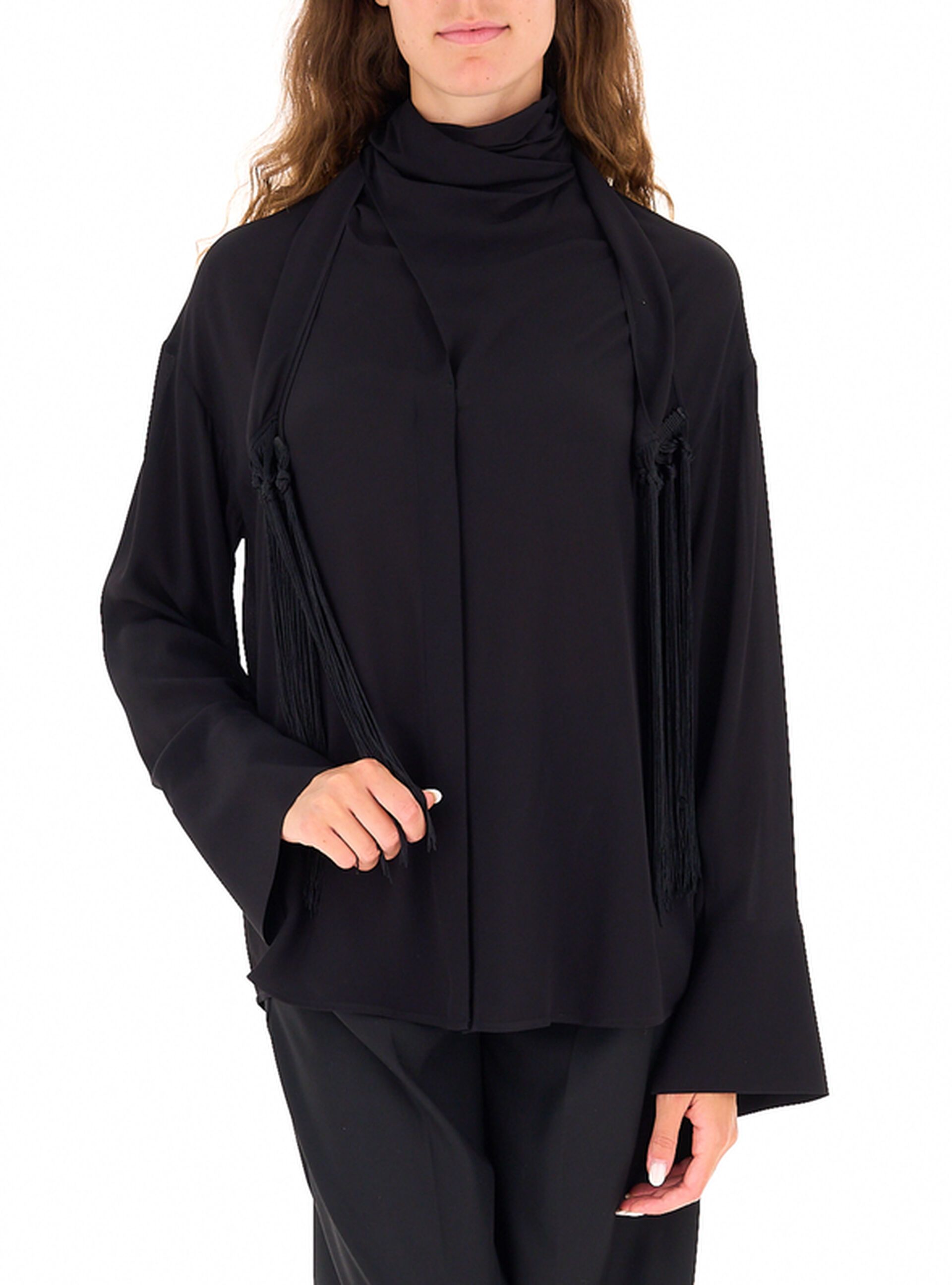 Blusa con inserto