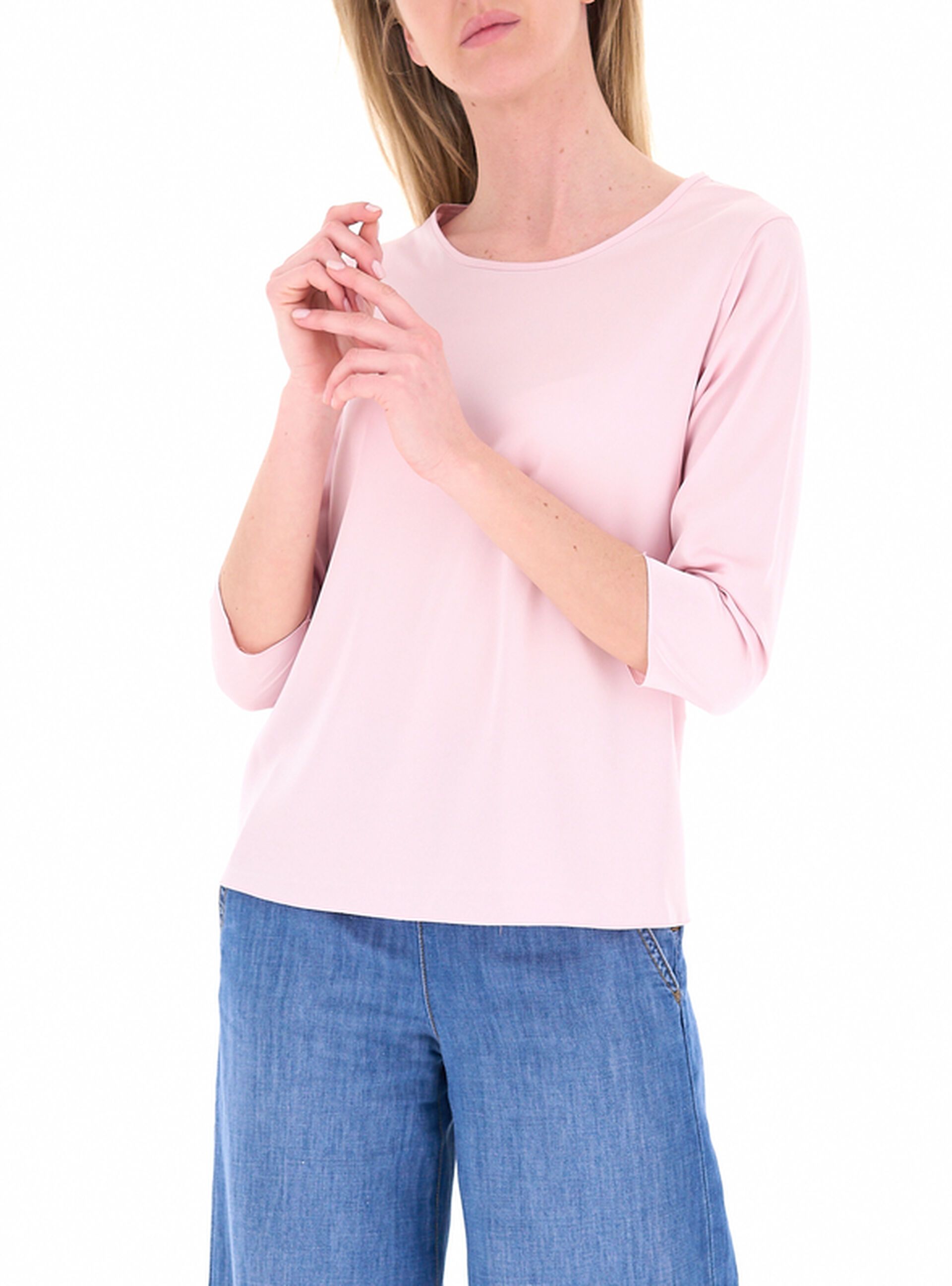 Blusa girocollo