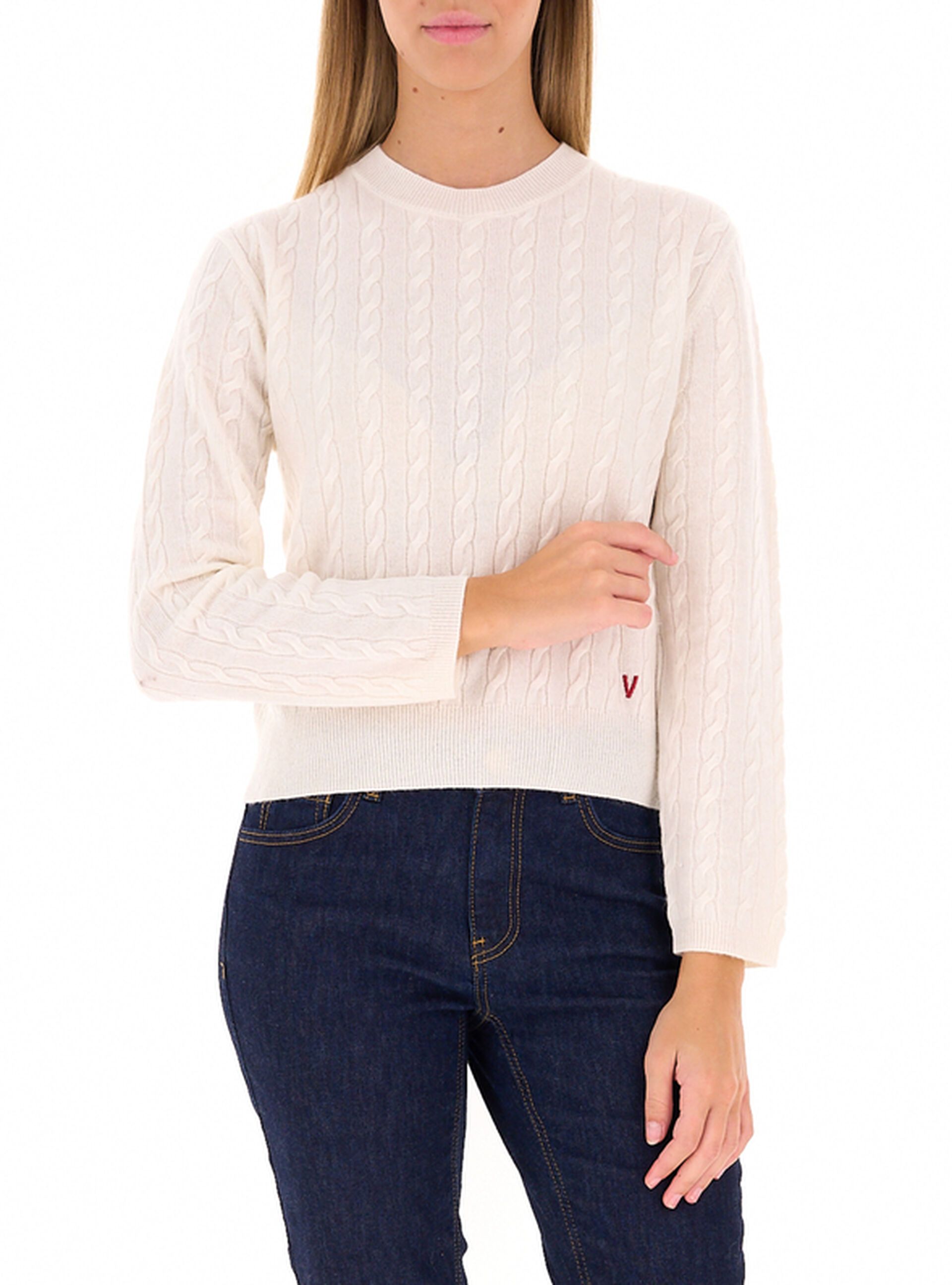Maglione girocollo lana