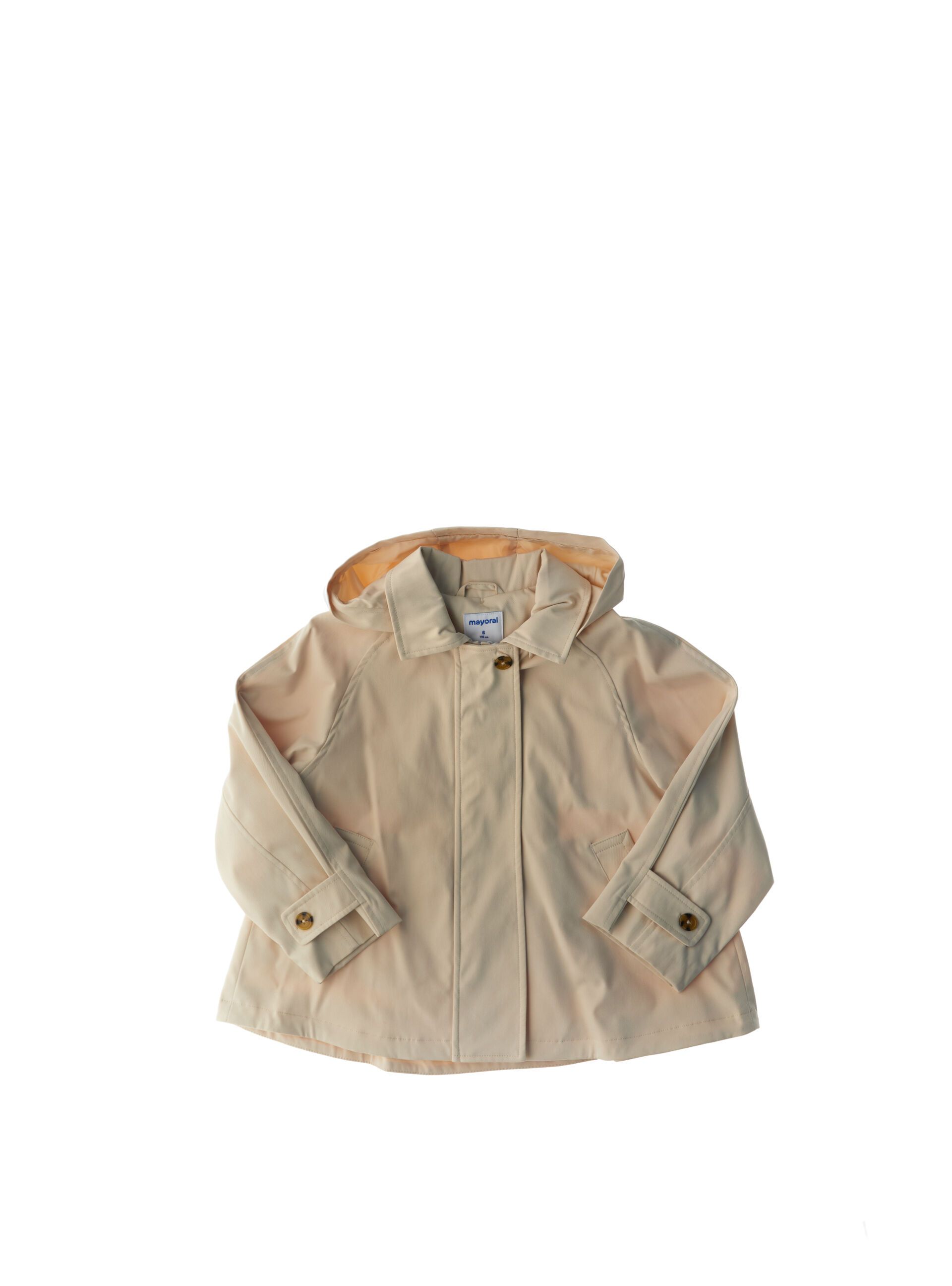 Trench con cappuccio