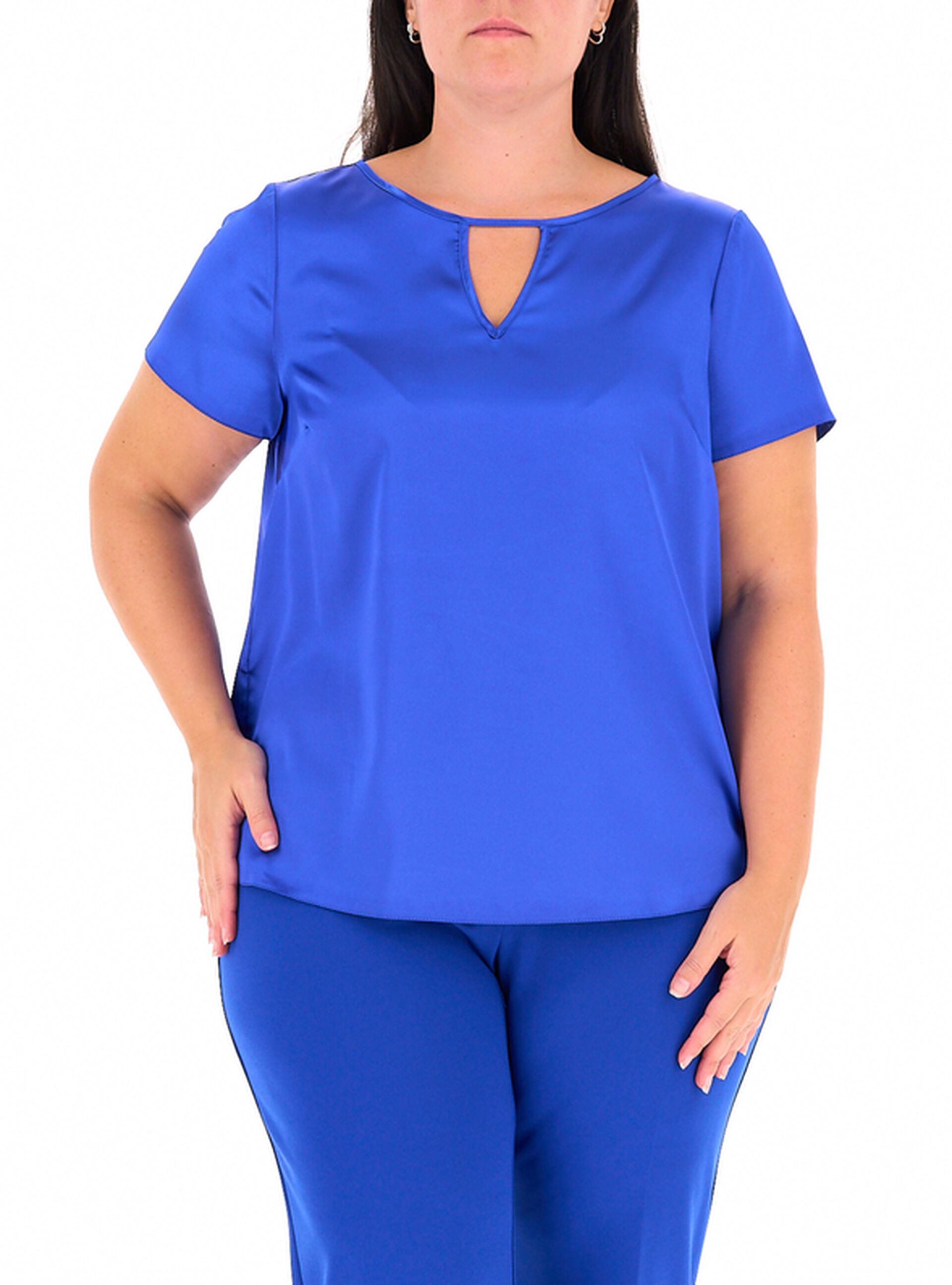 Blusa in satin