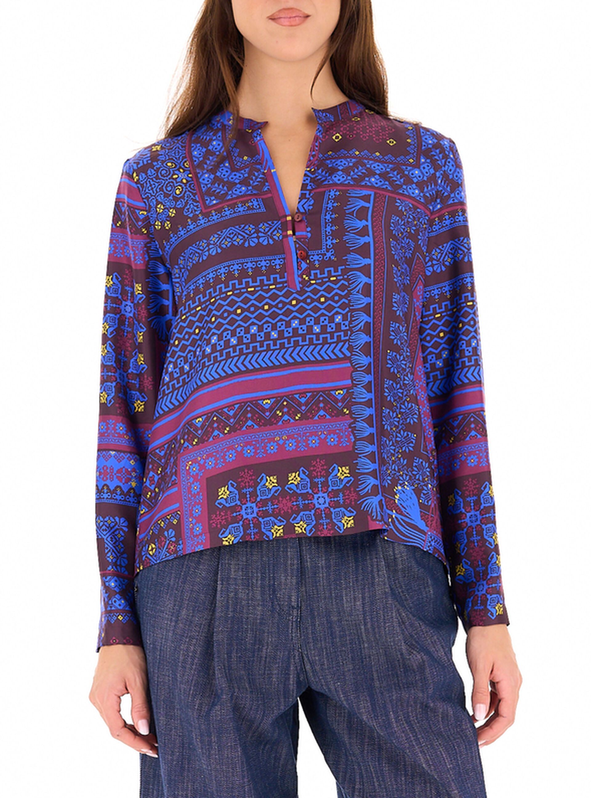 Blusa in seta