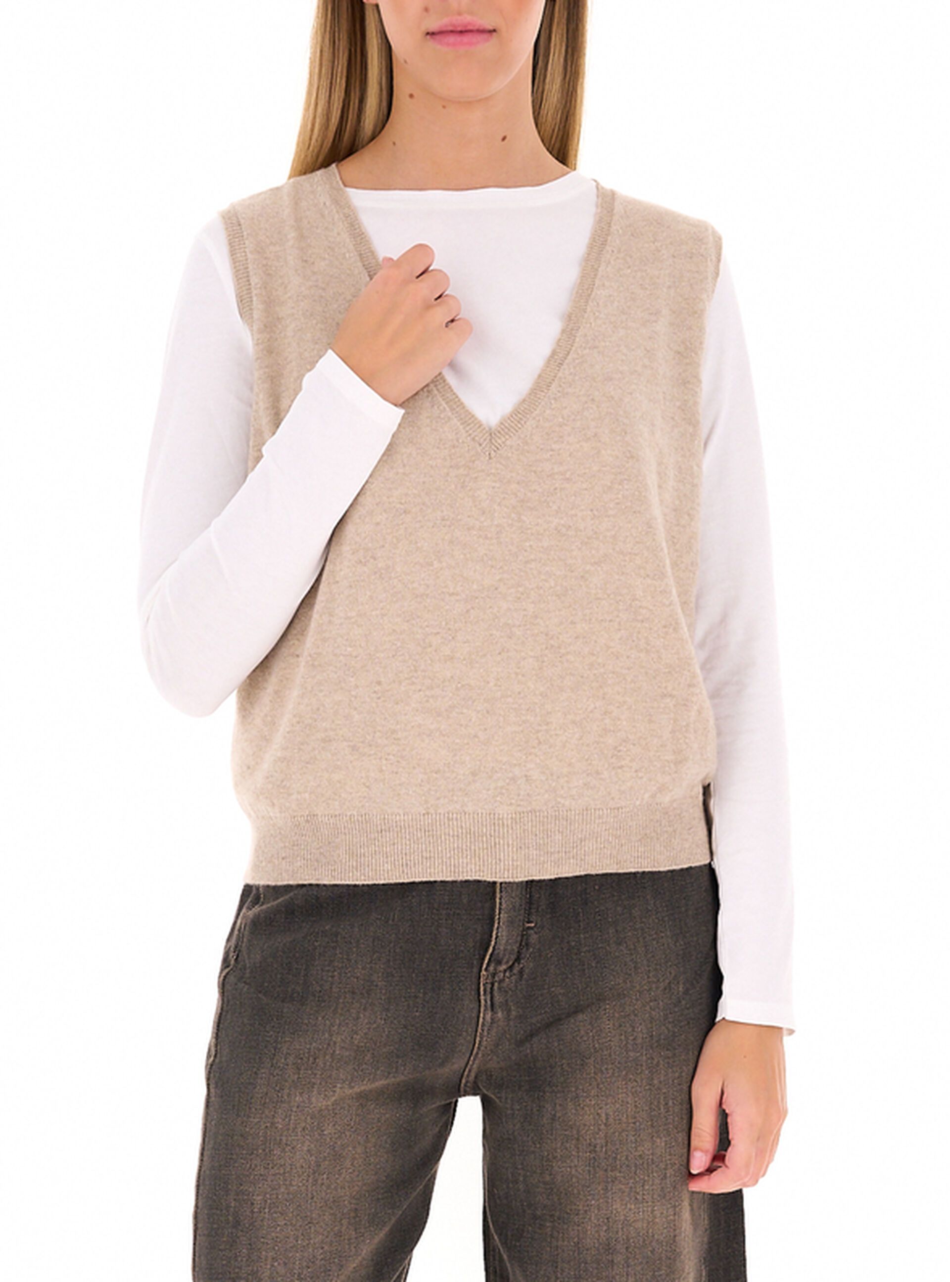 Gilet scollo V