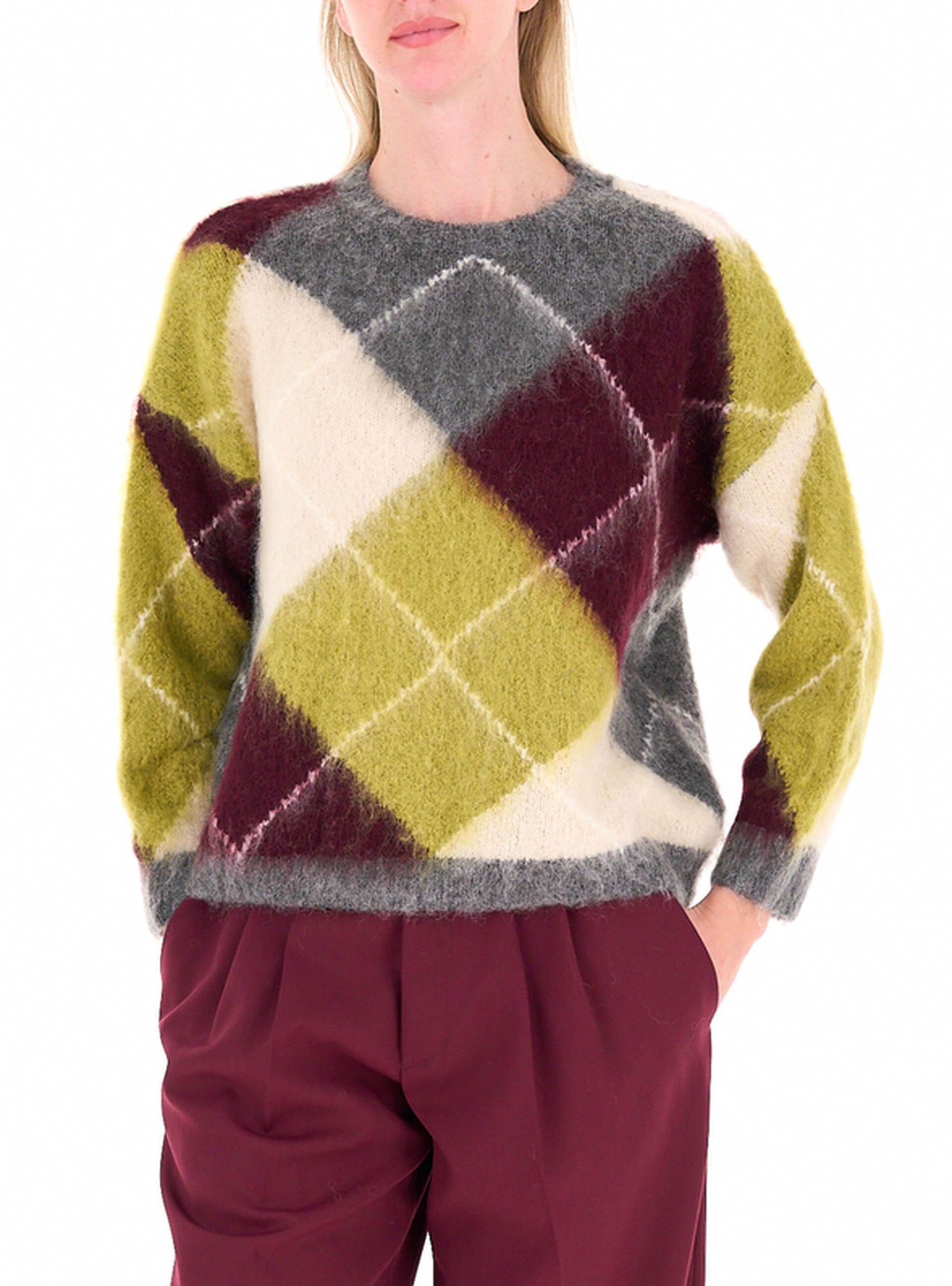 Maglione misto mohair