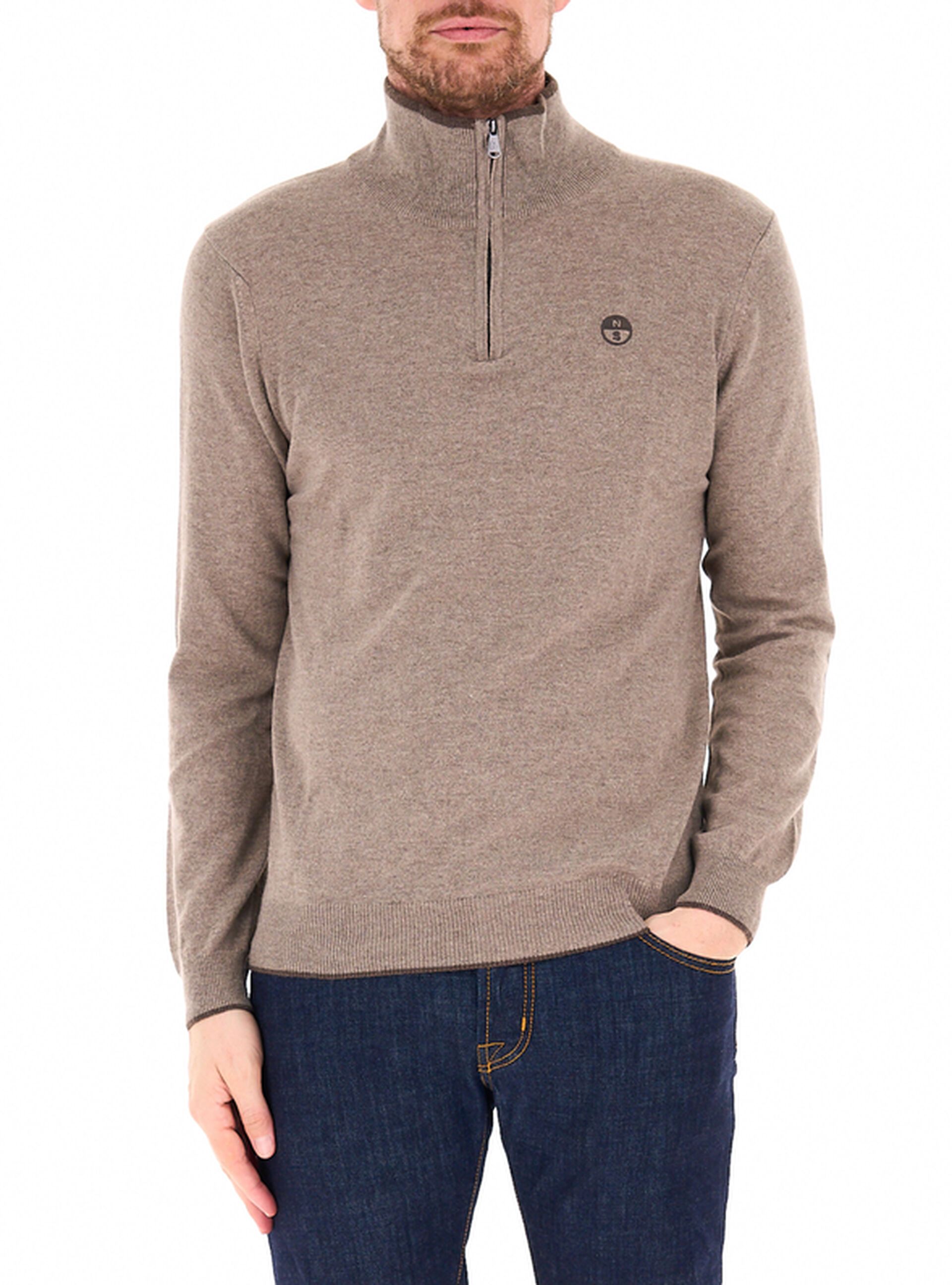 Maglione misto lana